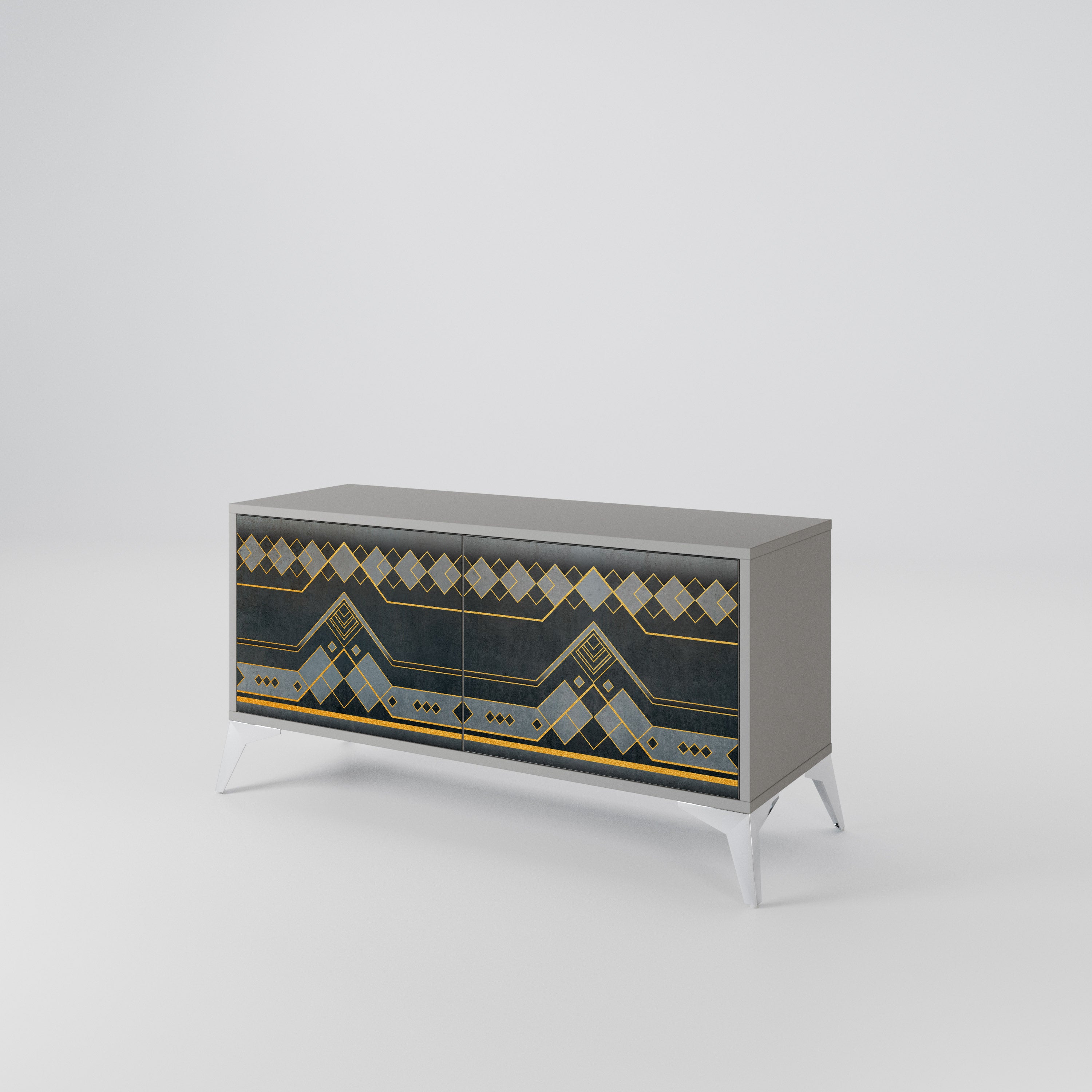 ROYAL ORDINARINESS Συμπαγές έπιπλο τηλεόρασης 2-θυρών