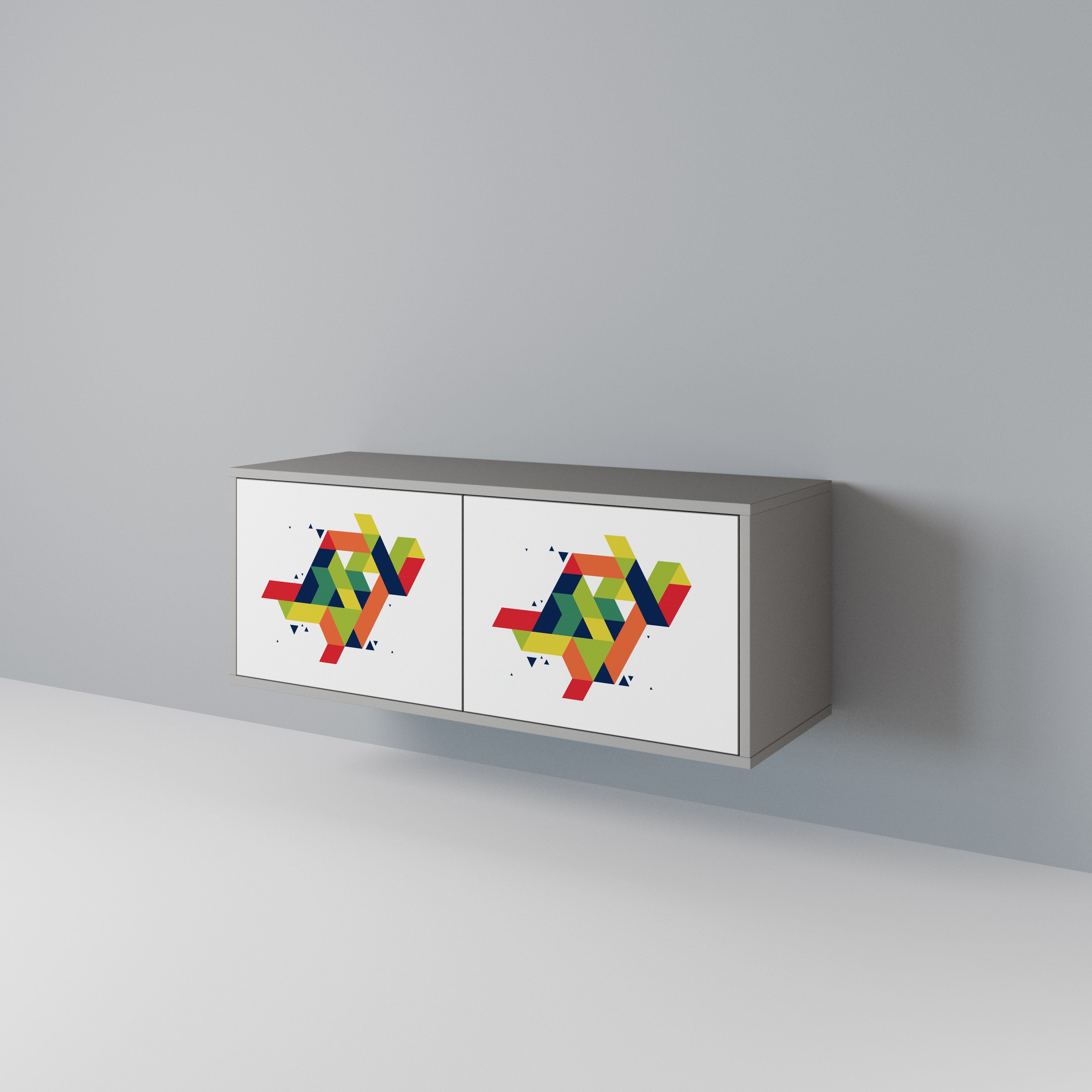 FUTURE SIGN Συμπαγές έπιπλο τηλεόρασης 2-θυρών