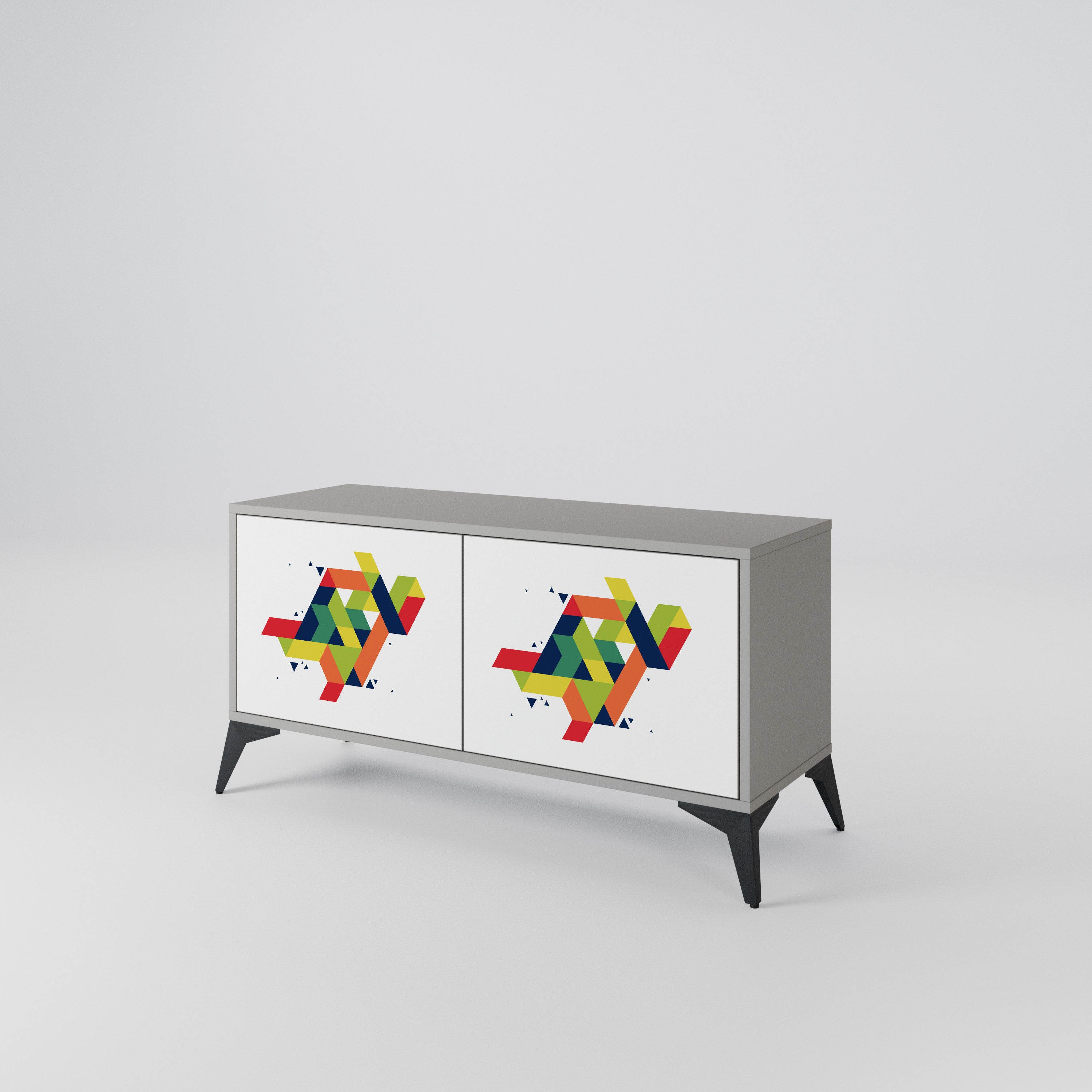 FUTURE SIGN Συμπαγές έπιπλο τηλεόρασης 2-θυρών