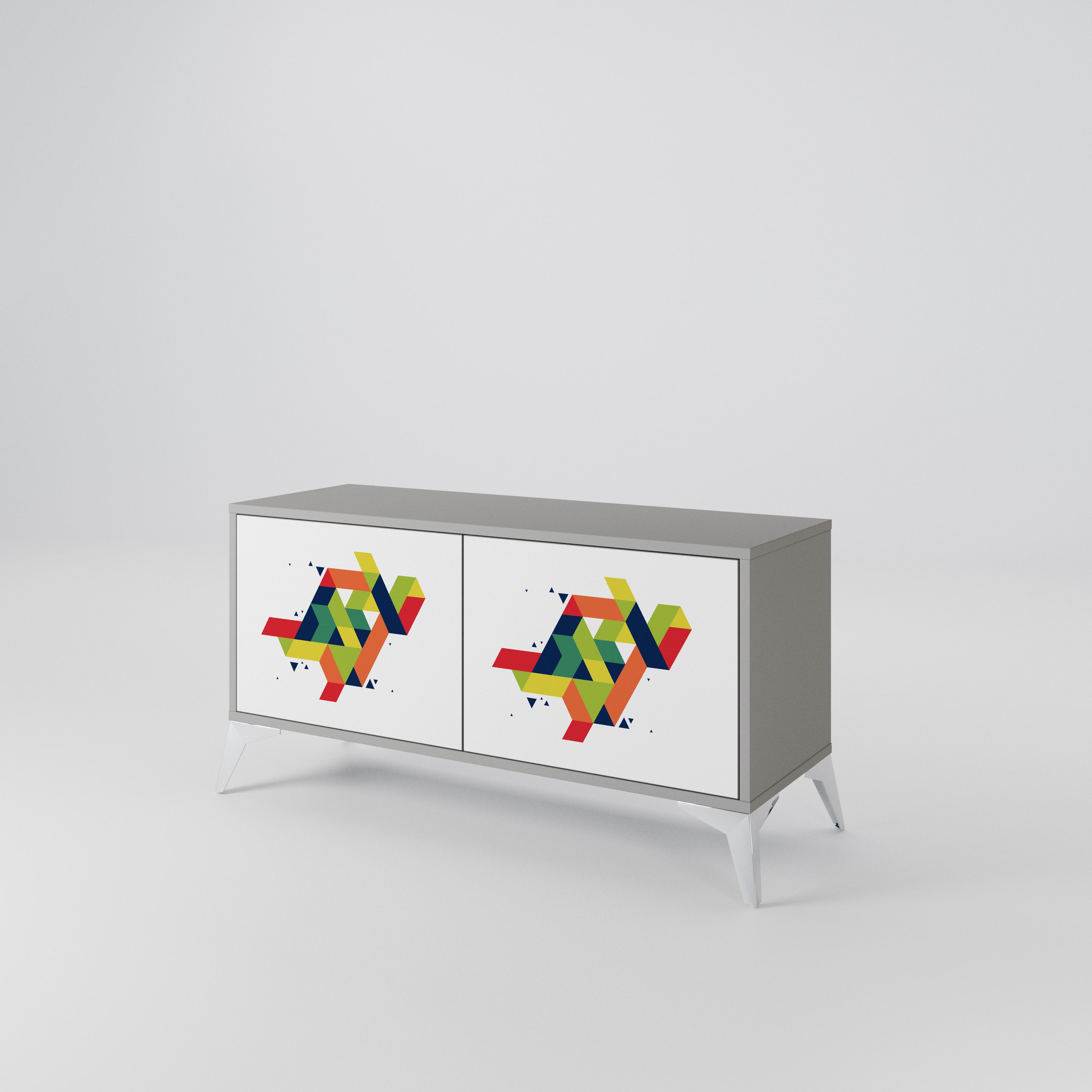 FUTURE SIGN Συμπαγές έπιπλο τηλεόρασης 2-θυρών