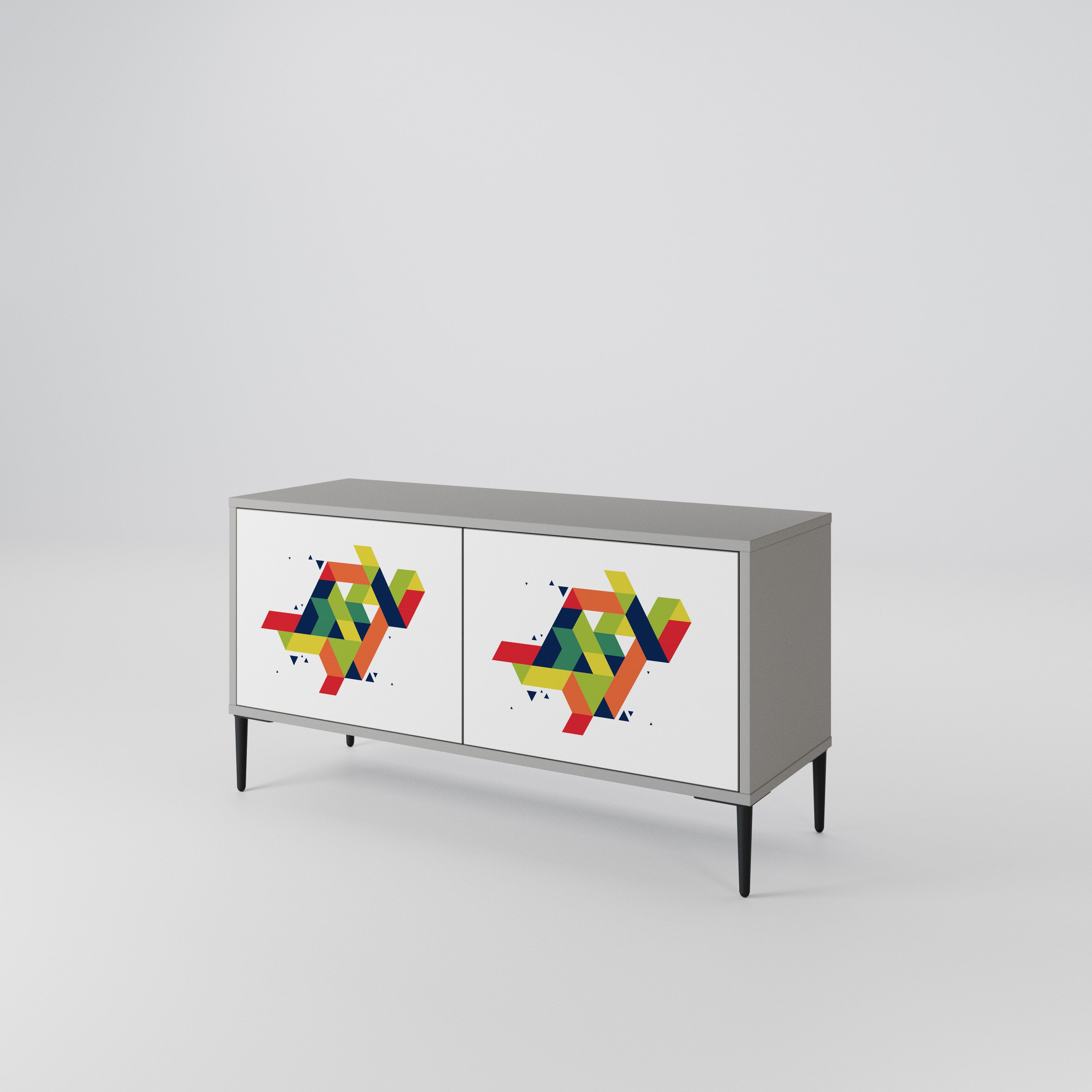 FUTURE SIGN Συμπαγές έπιπλο τηλεόρασης 2-θυρών