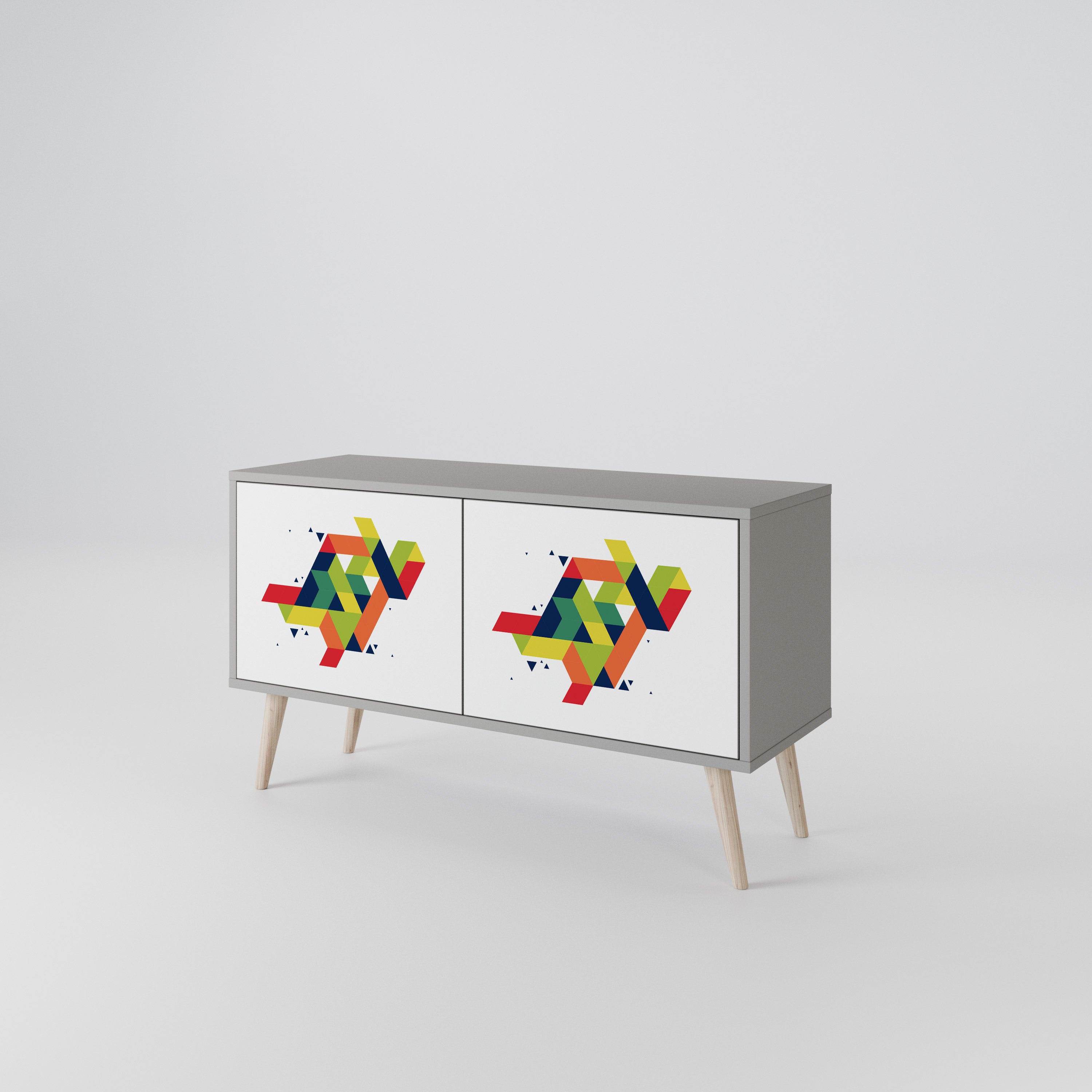 FUTURE SIGN Συμπαγές έπιπλο τηλεόρασης 2-θυρών