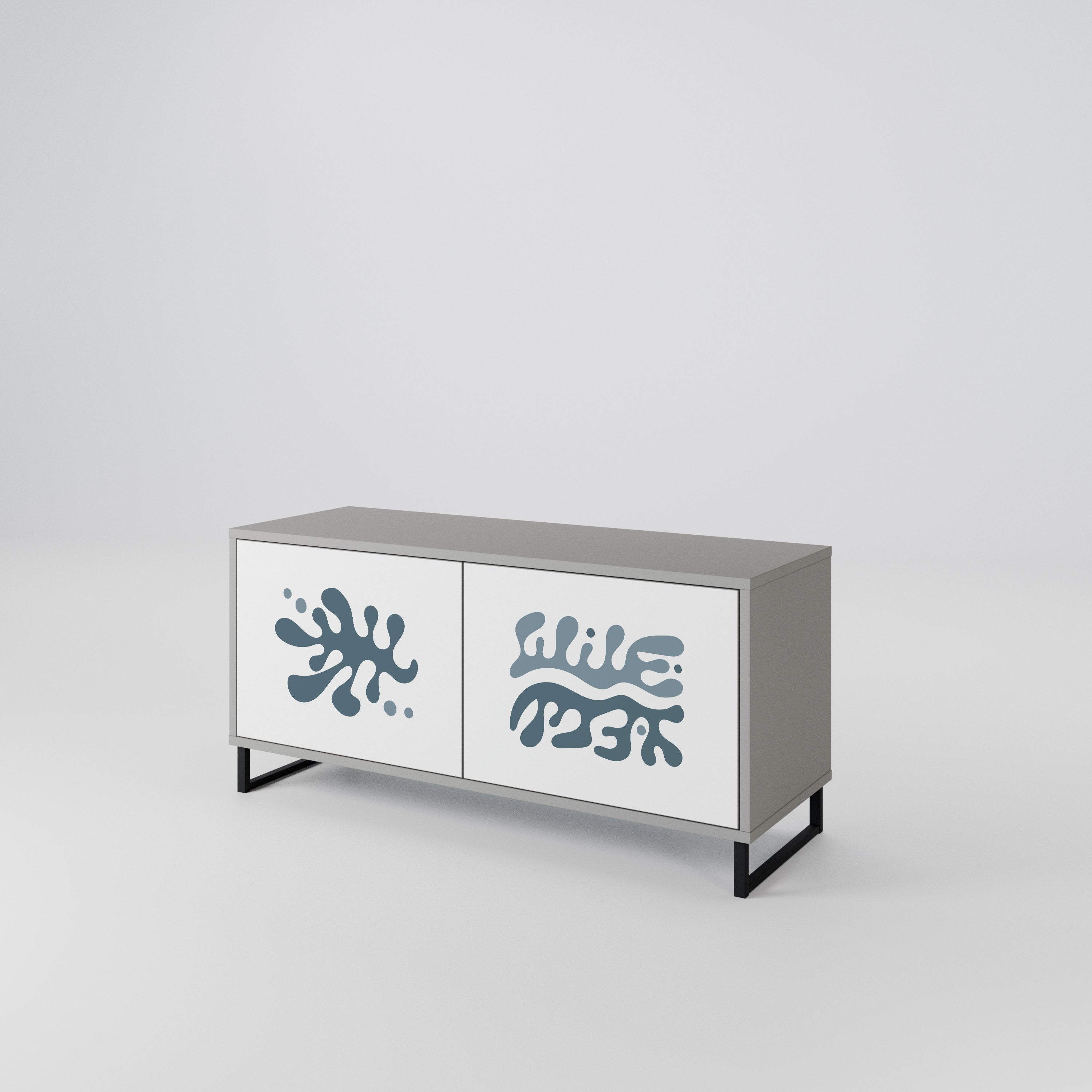 WONDERLAND VEGETATION Compact 2-Door TV Cabinet