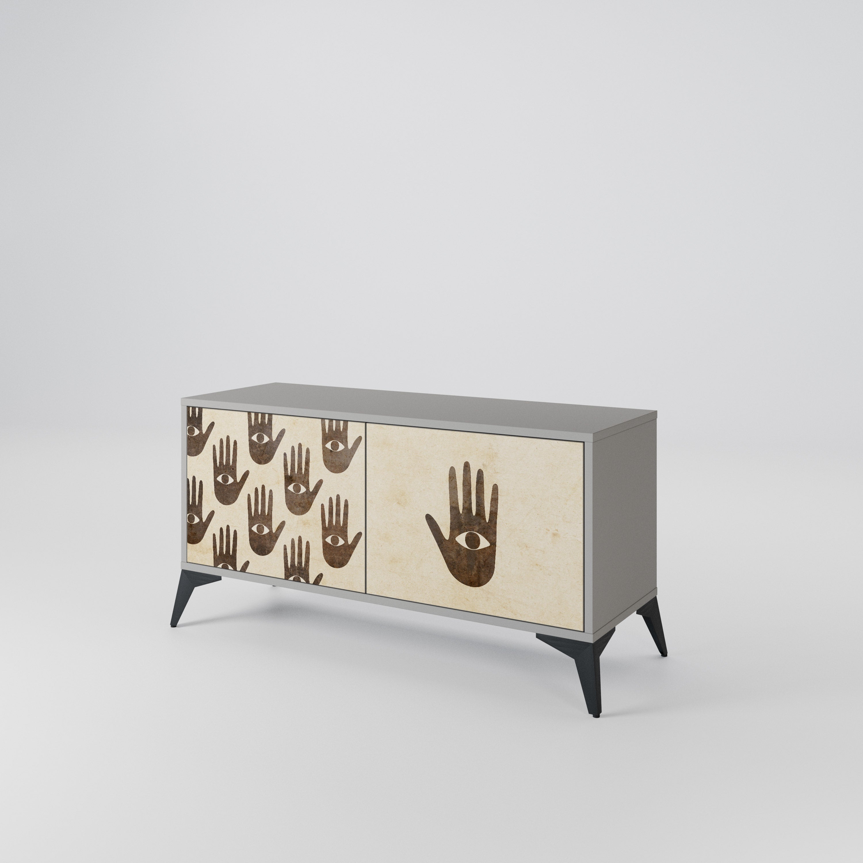 SEE MORE Συμπαγές έπιπλο τηλεόρασης 2-θυρών