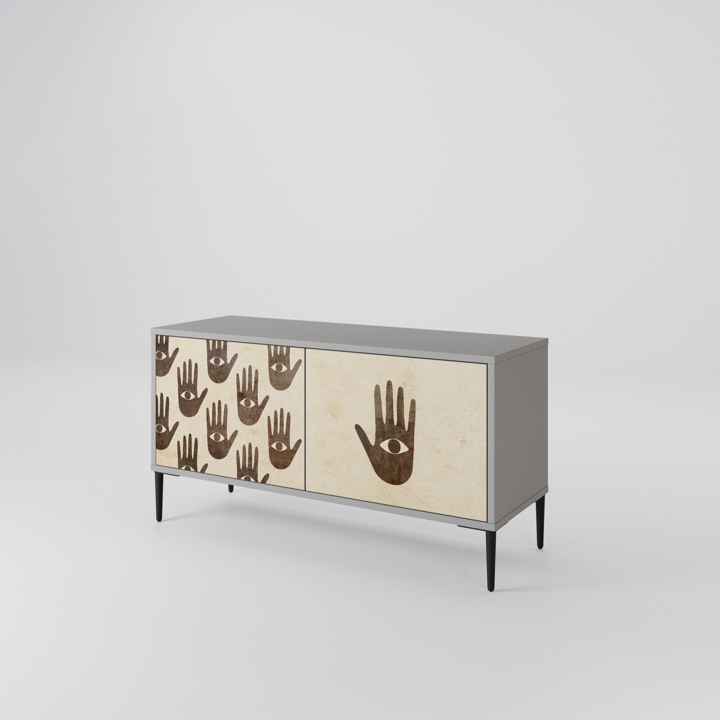 SEE MORE Συμπαγές έπιπλο τηλεόρασης 2-θυρών