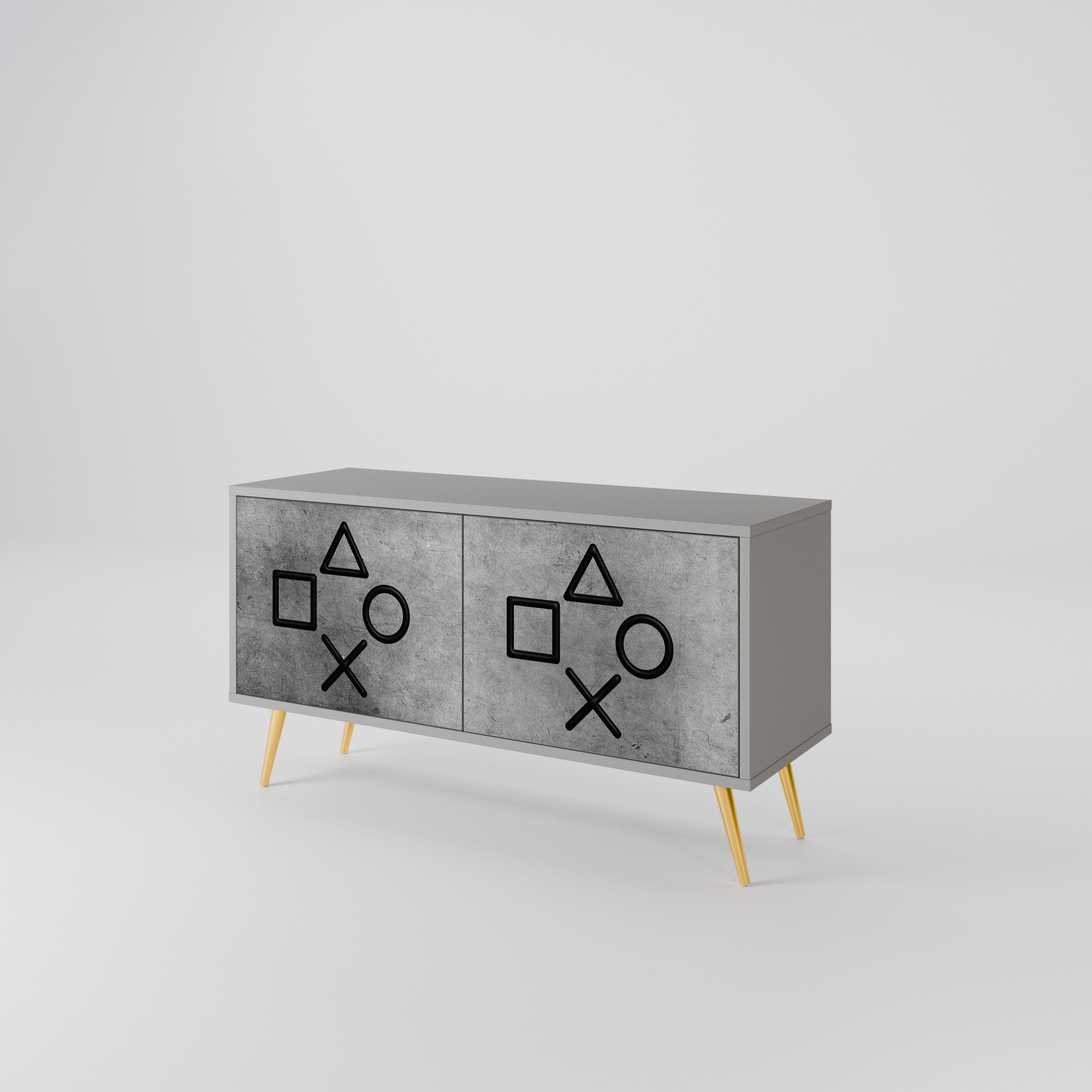 GAMER CHOICE Συμπαγές έπιπλο τηλεόρασης 2-θυρών