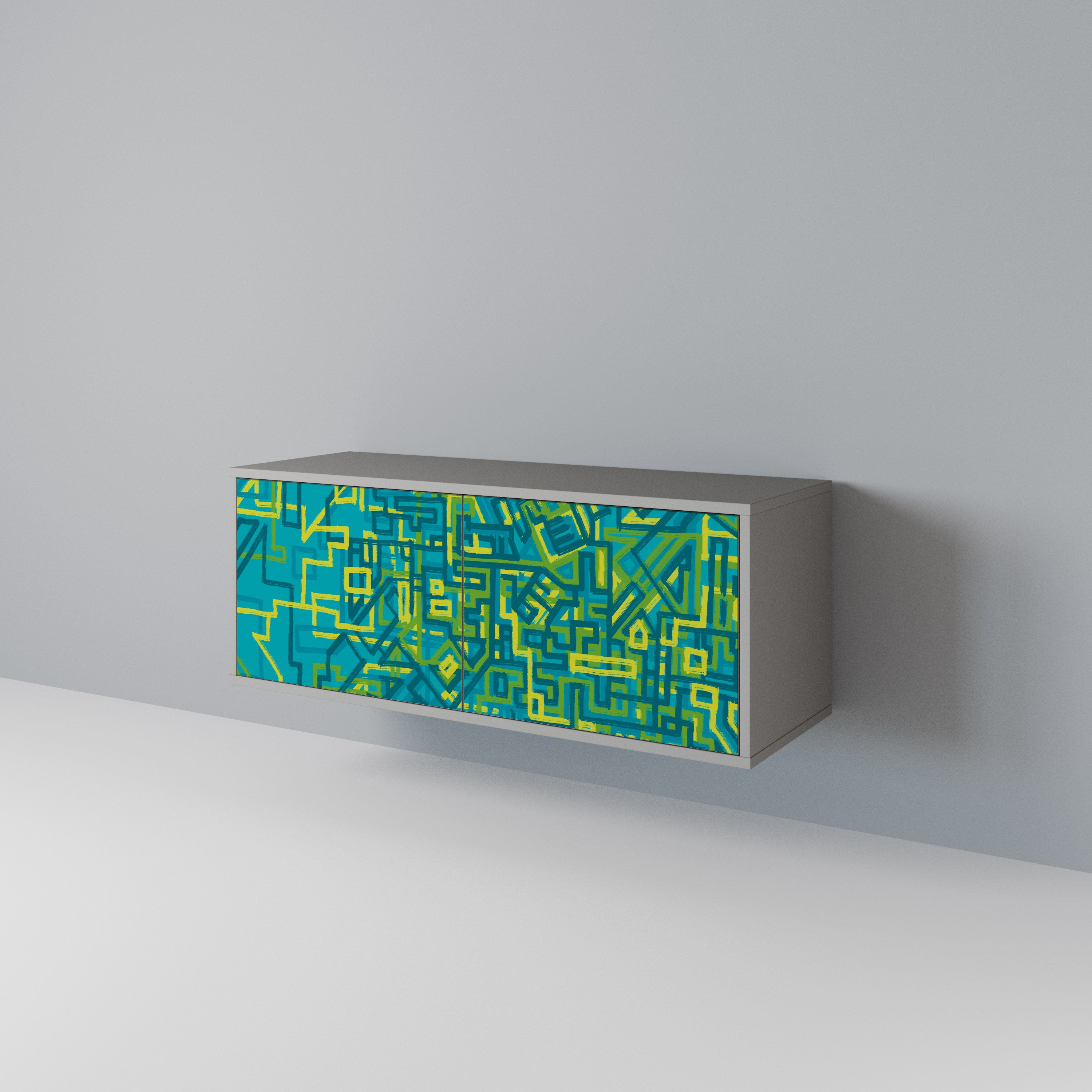 NOSTALGIC MEMORIES Συμπαγές έπιπλο τηλεόρασης 2-θυρών