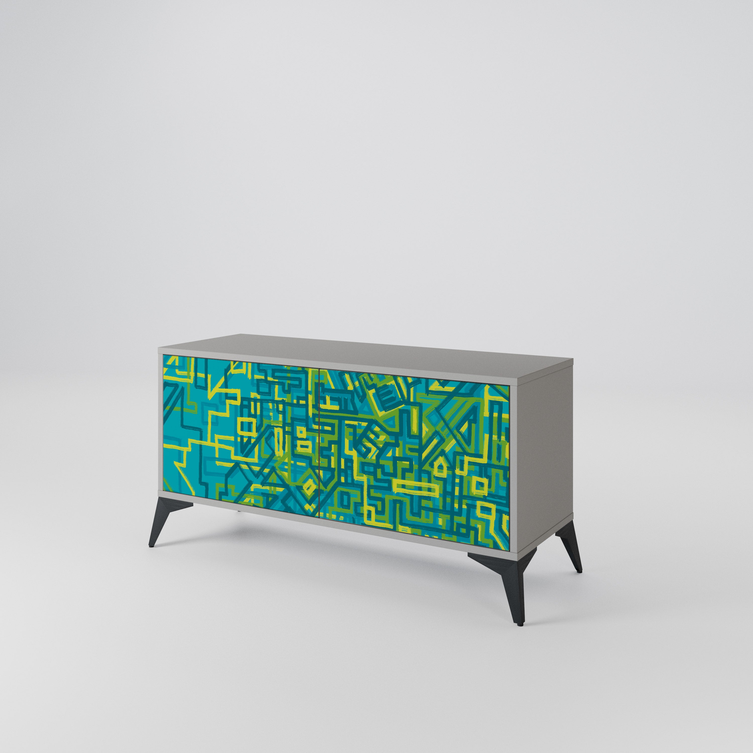 NOSTALGIC MEMORIES Συμπαγές έπιπλο τηλεόρασης 2-θυρών