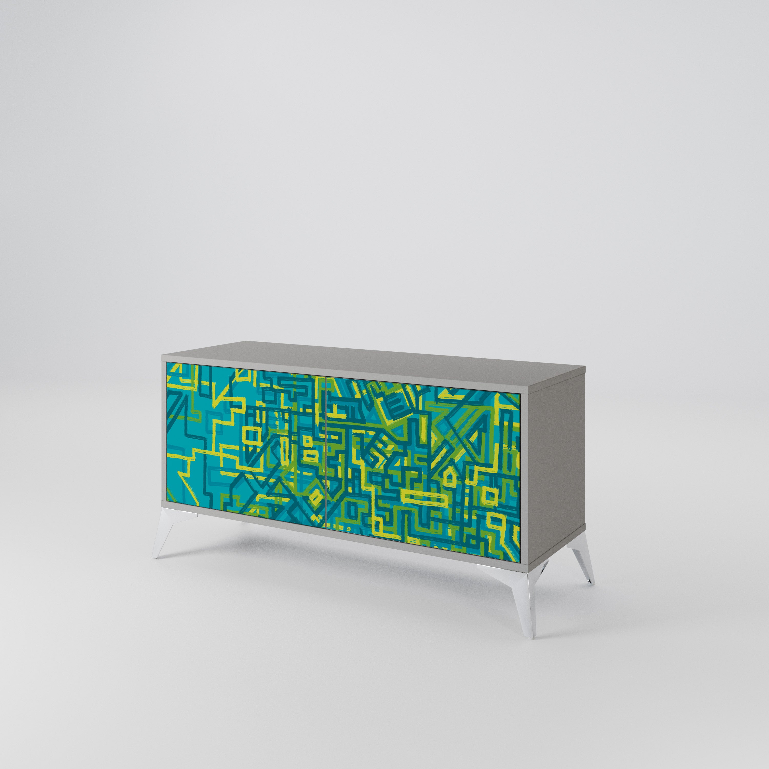 NOSTALGIC MEMORIES Συμπαγές έπιπλο τηλεόρασης 2-θυρών