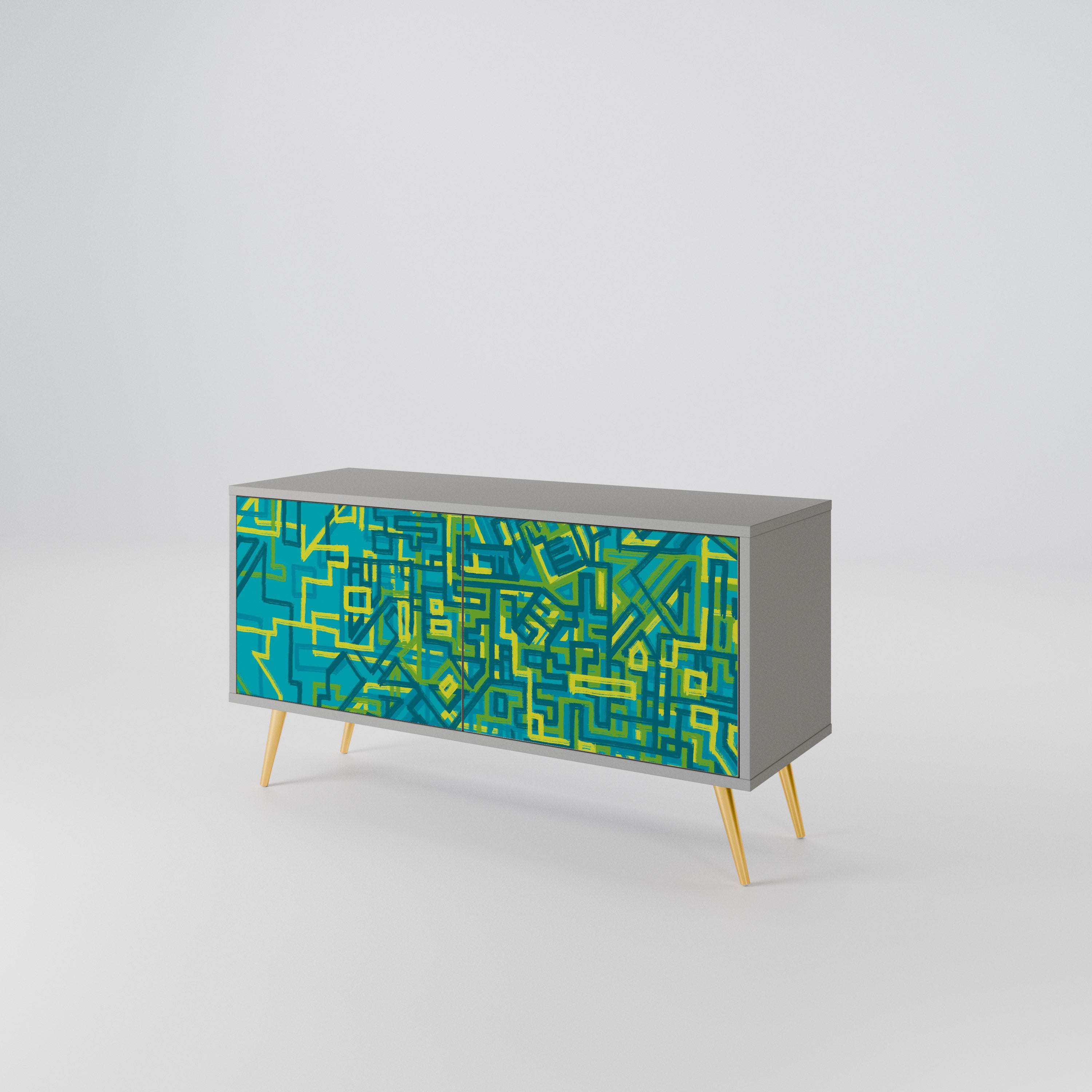 NOSTALGIC MEMORIES Συμπαγές έπιπλο τηλεόρασης 2-θυρών