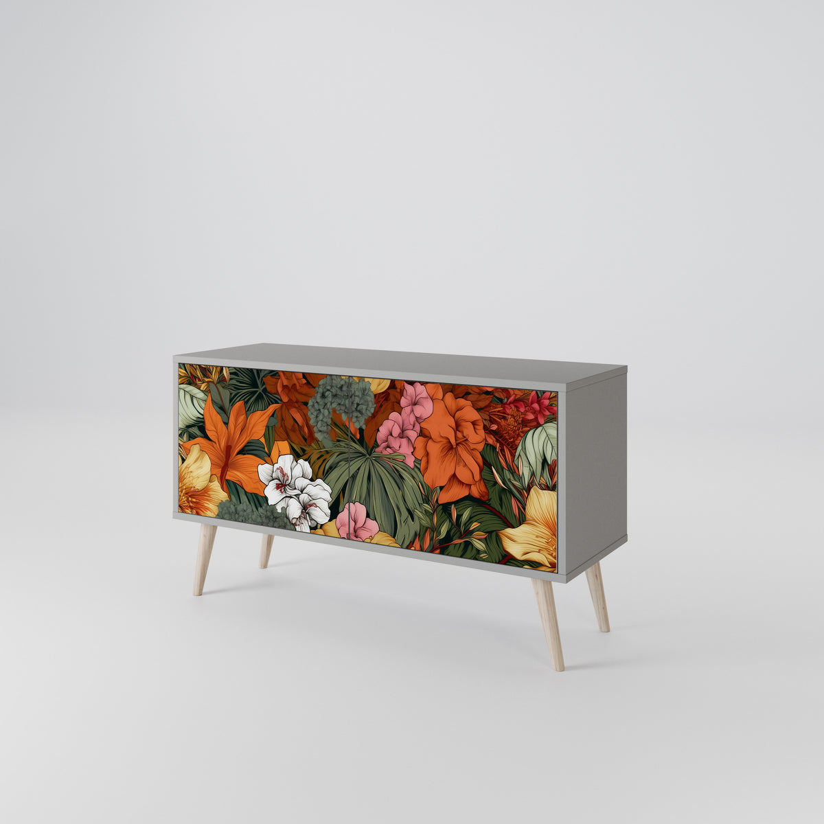 RADIANT FLORA Συμπαγές έπιπλο τηλεόρασης 2-θυρών