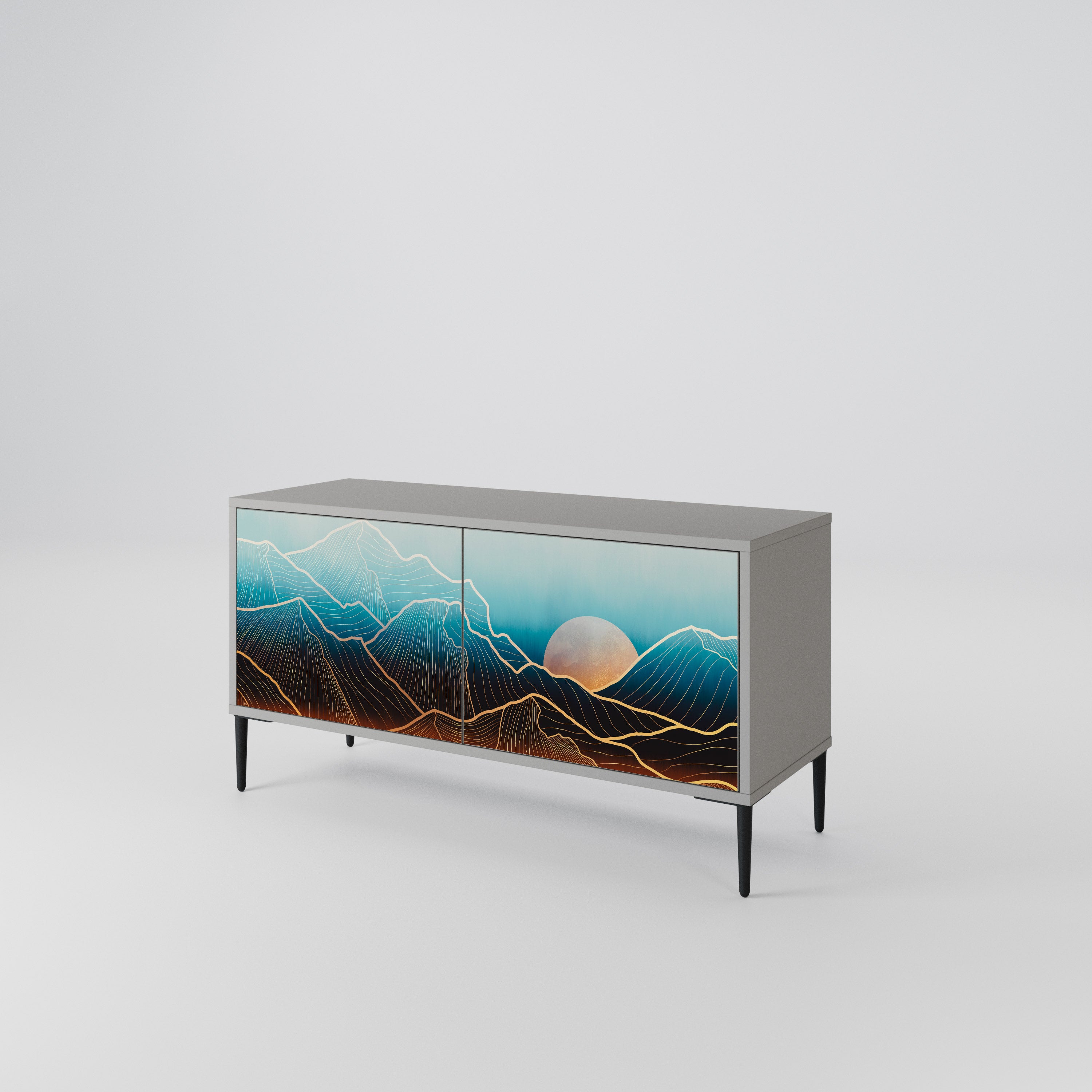 LUNAR SECRETS Συμπαγές έπιπλο τηλεόρασης 2-θυρών