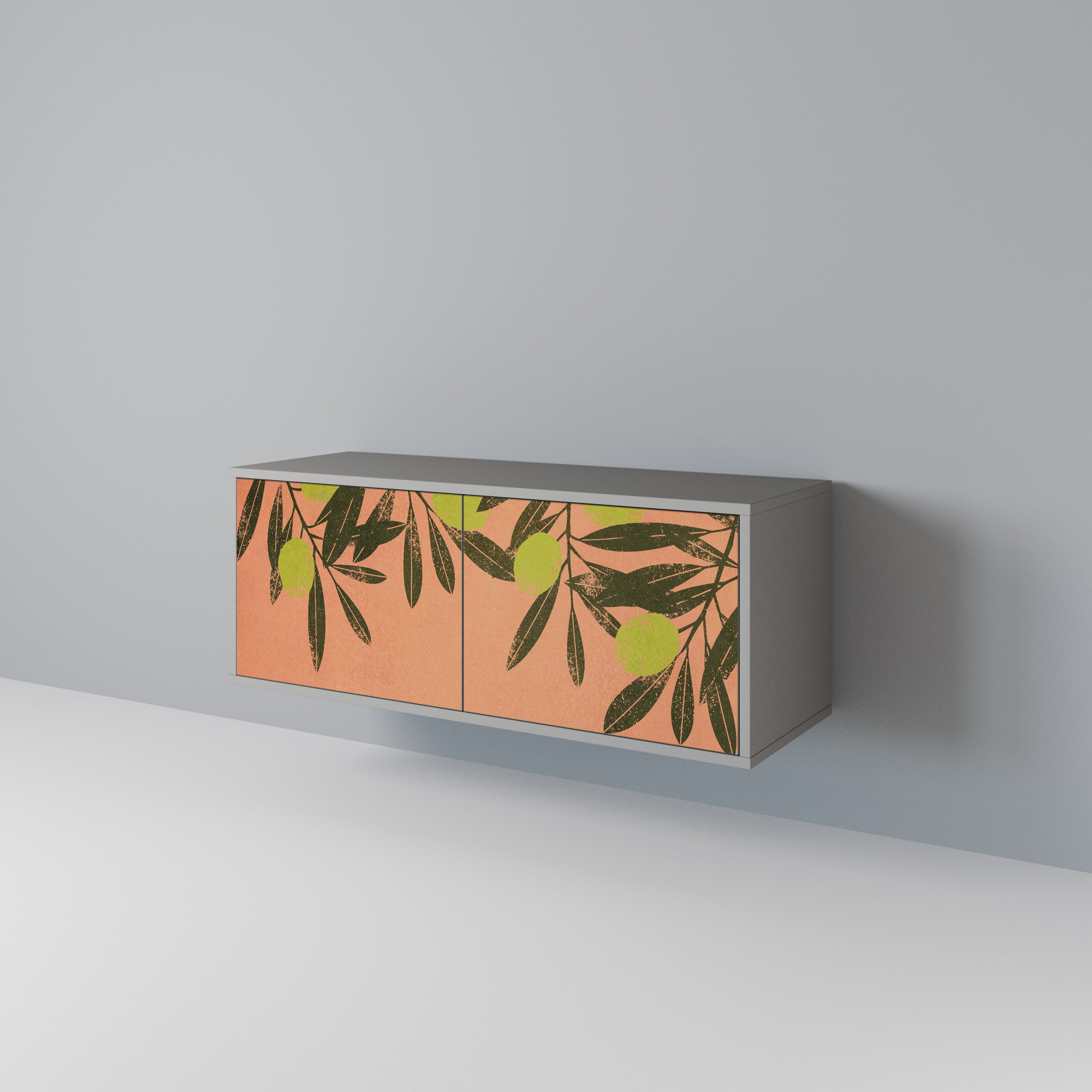 JUICY OLIVES Συμπαγές έπιπλο τηλεόρασης 2-θυρών