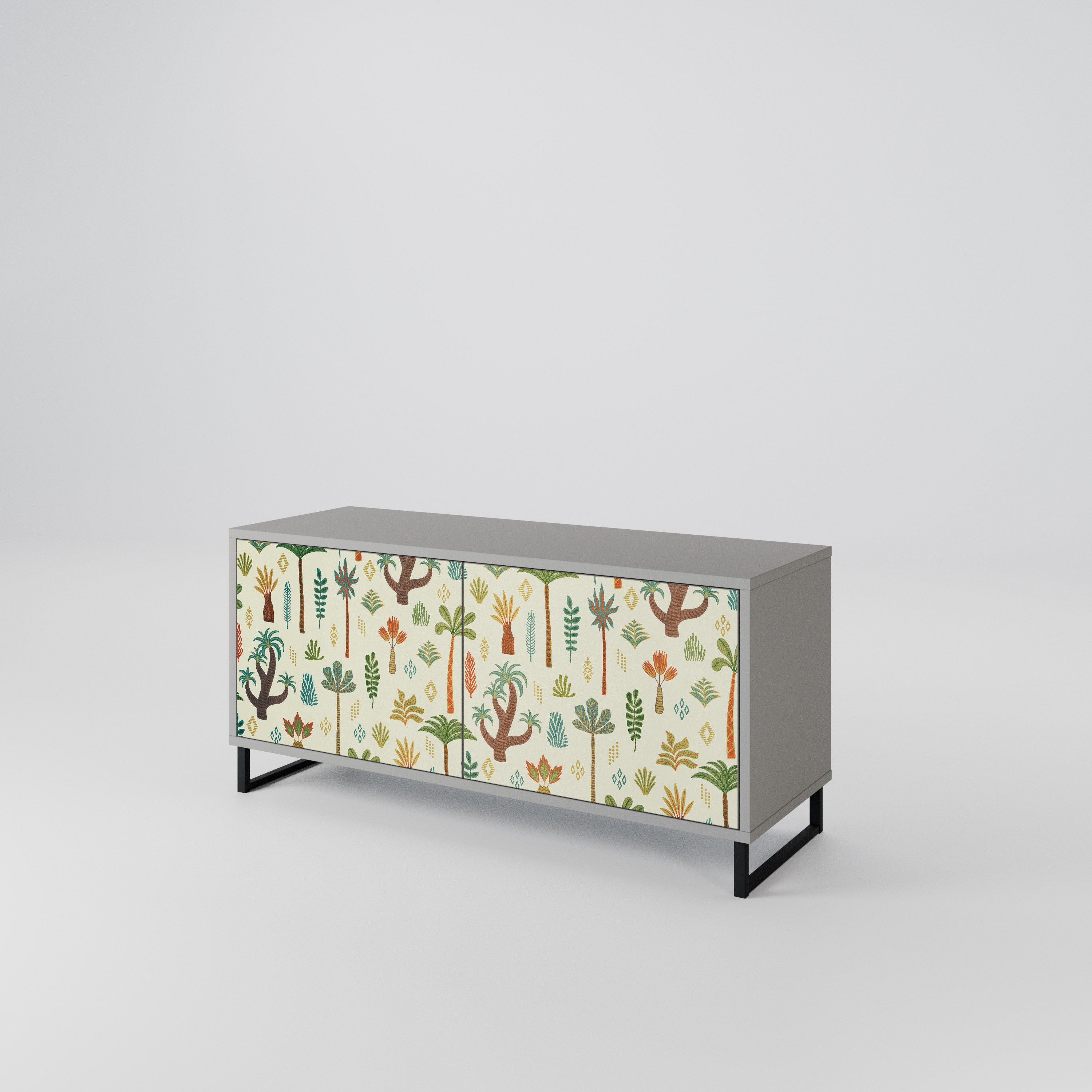 PALM SPRING Συμπαγές έπιπλο τηλεόρασης 2-θυρών