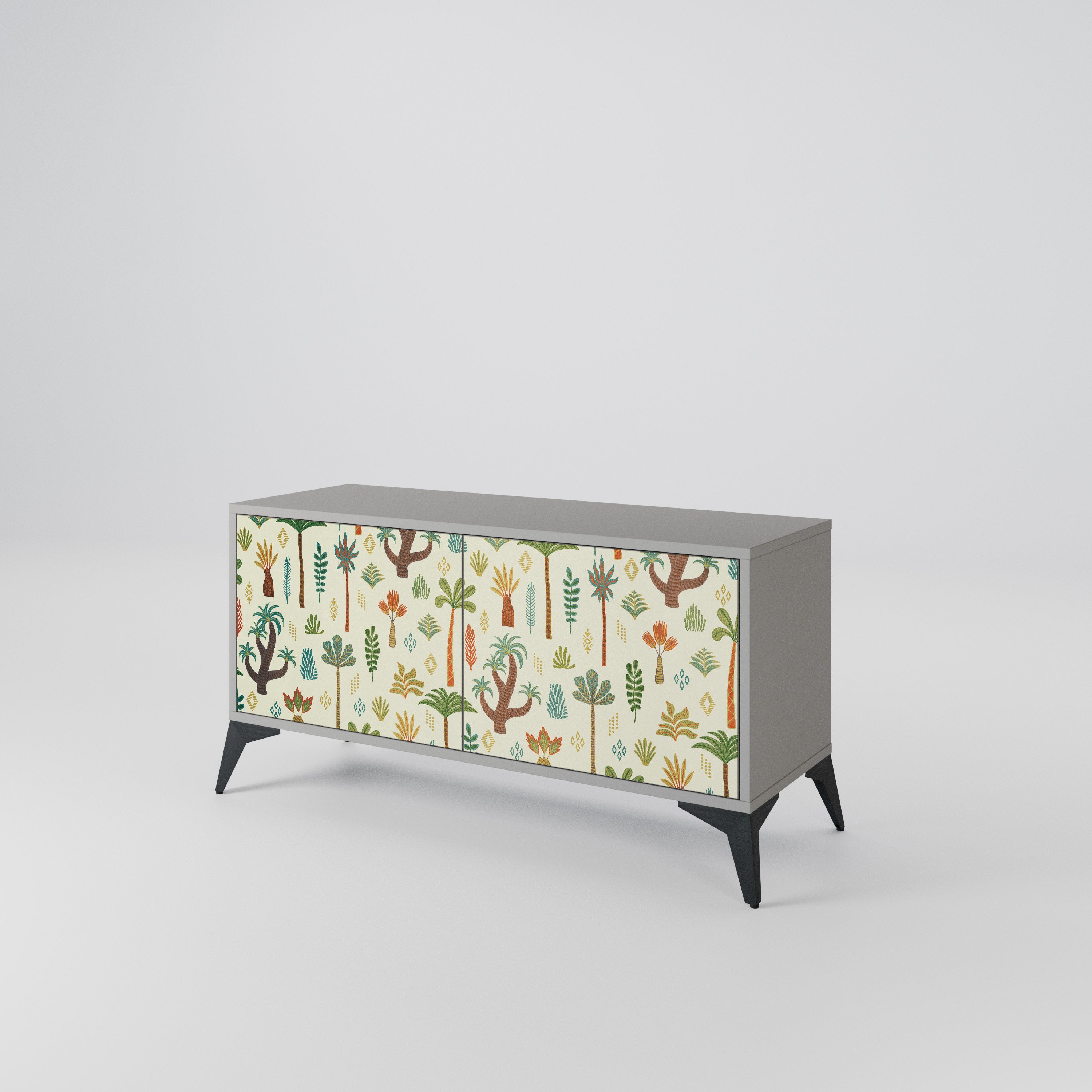 PALM SPRING Συμπαγές έπιπλο τηλεόρασης 2-θυρών