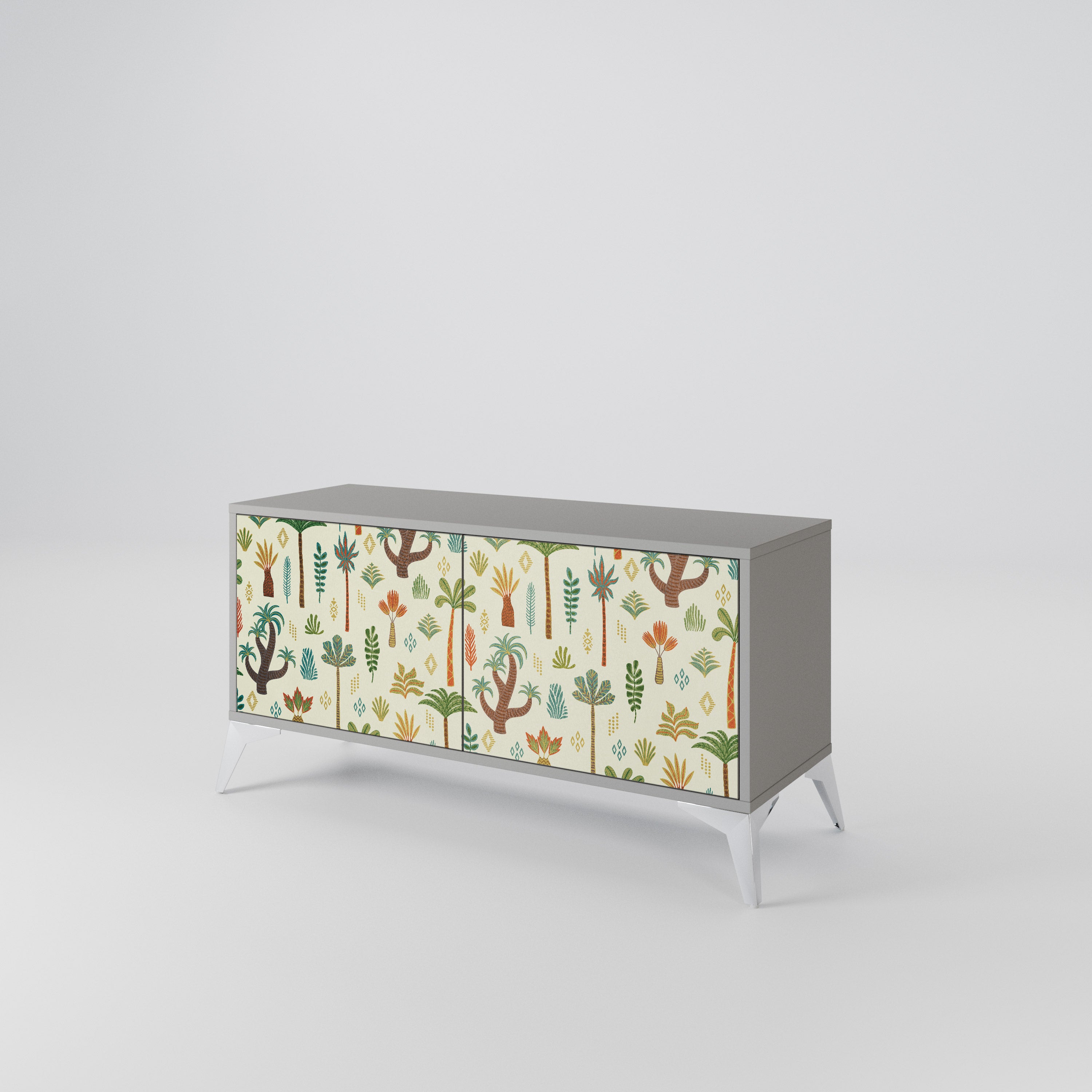 PALM SPRING Συμπαγές έπιπλο τηλεόρασης 2-θυρών