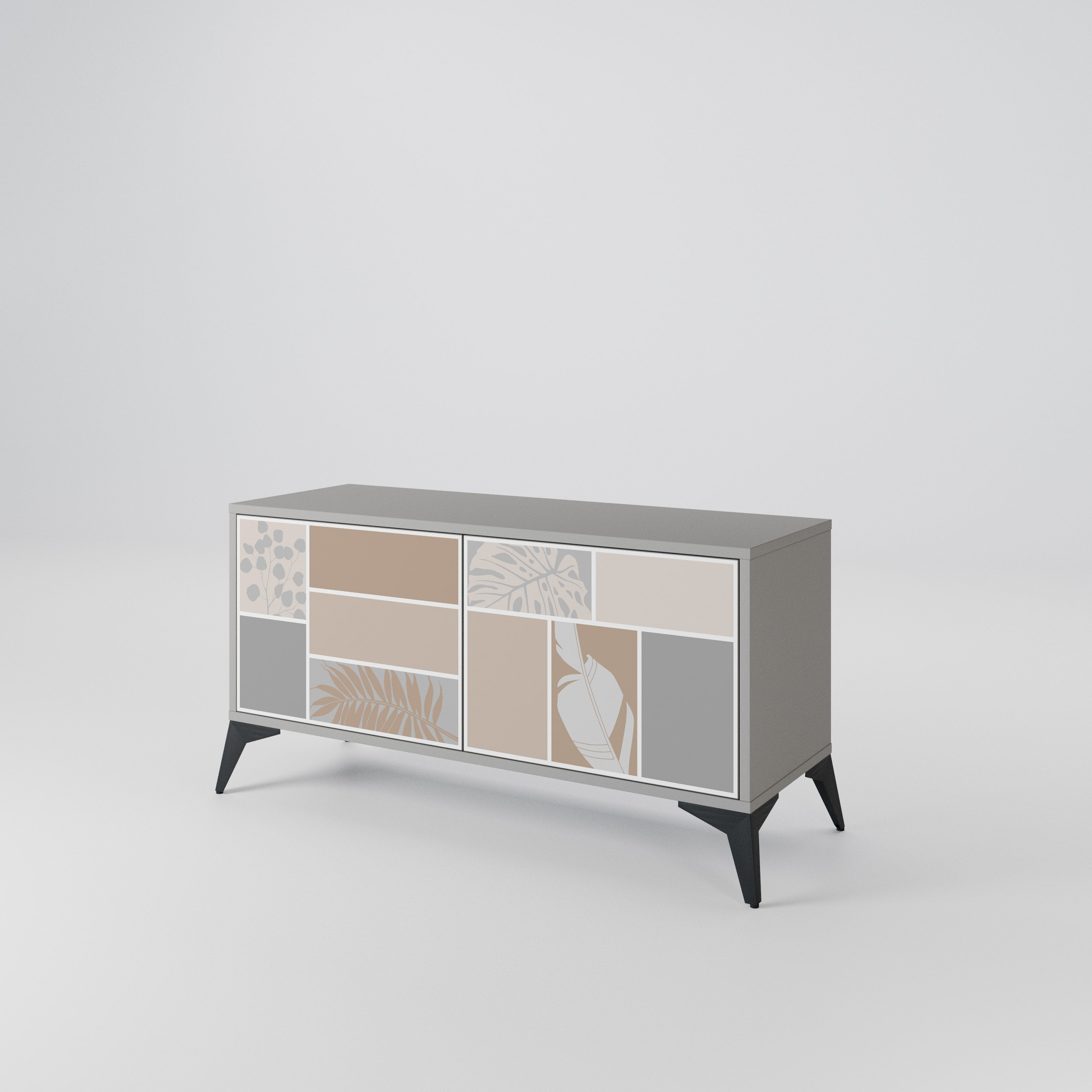 TROPICAL SHAPES Συμπαγές έπιπλο τηλεόρασης 2-θυρών