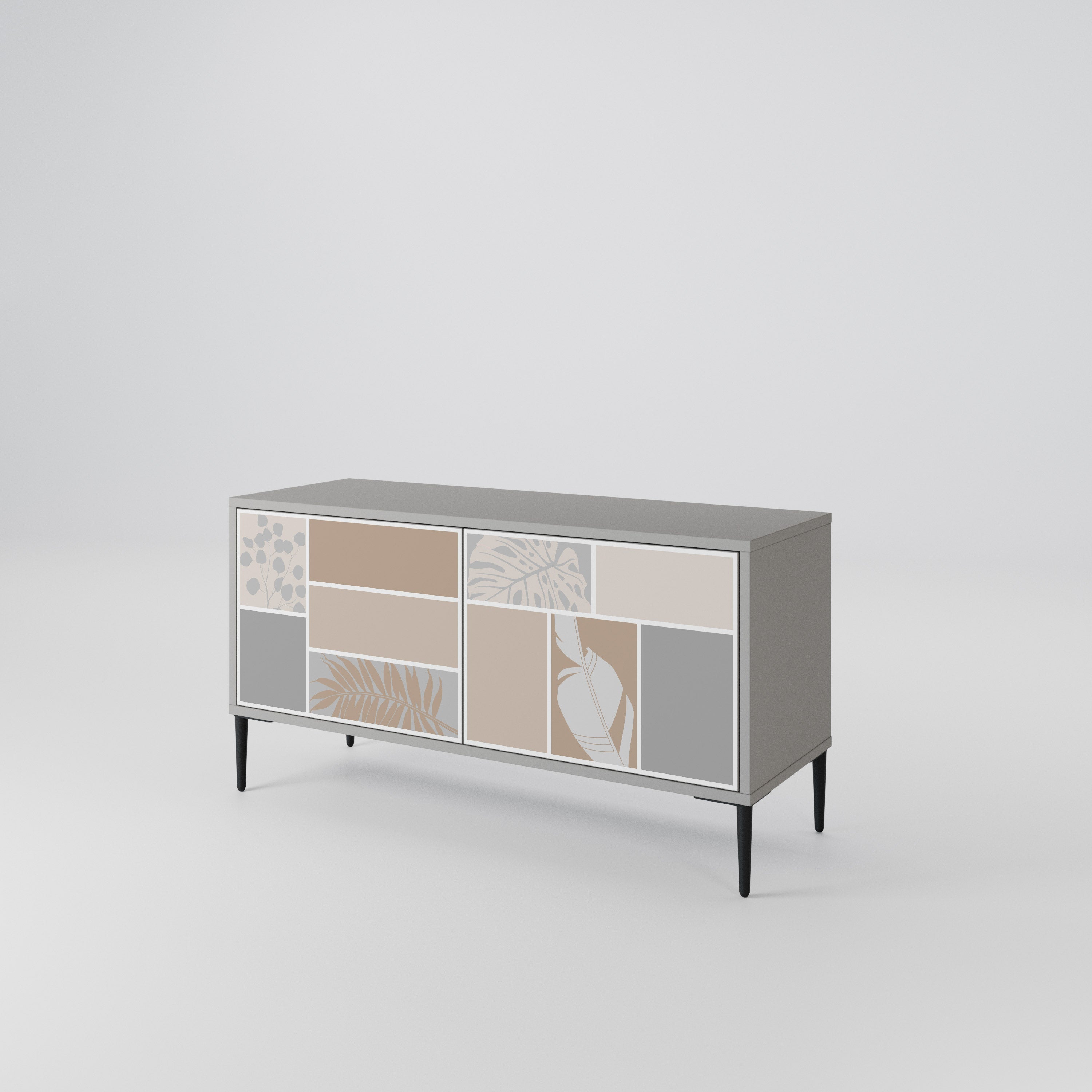 TROPICAL SHAPES Συμπαγές έπιπλο τηλεόρασης 2-θυρών