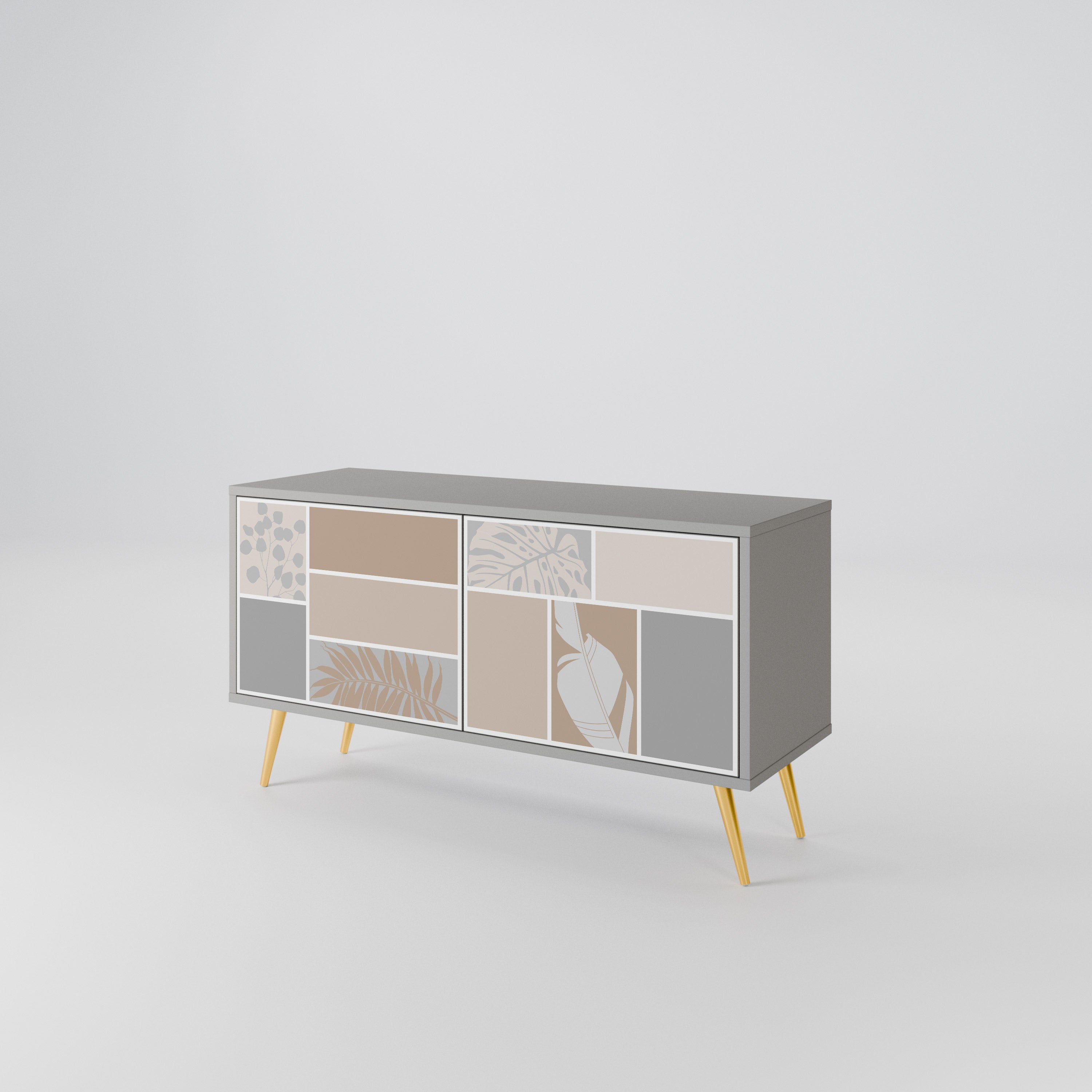 TROPICAL SHAPES Συμπαγές έπιπλο τηλεόρασης 2-θυρών