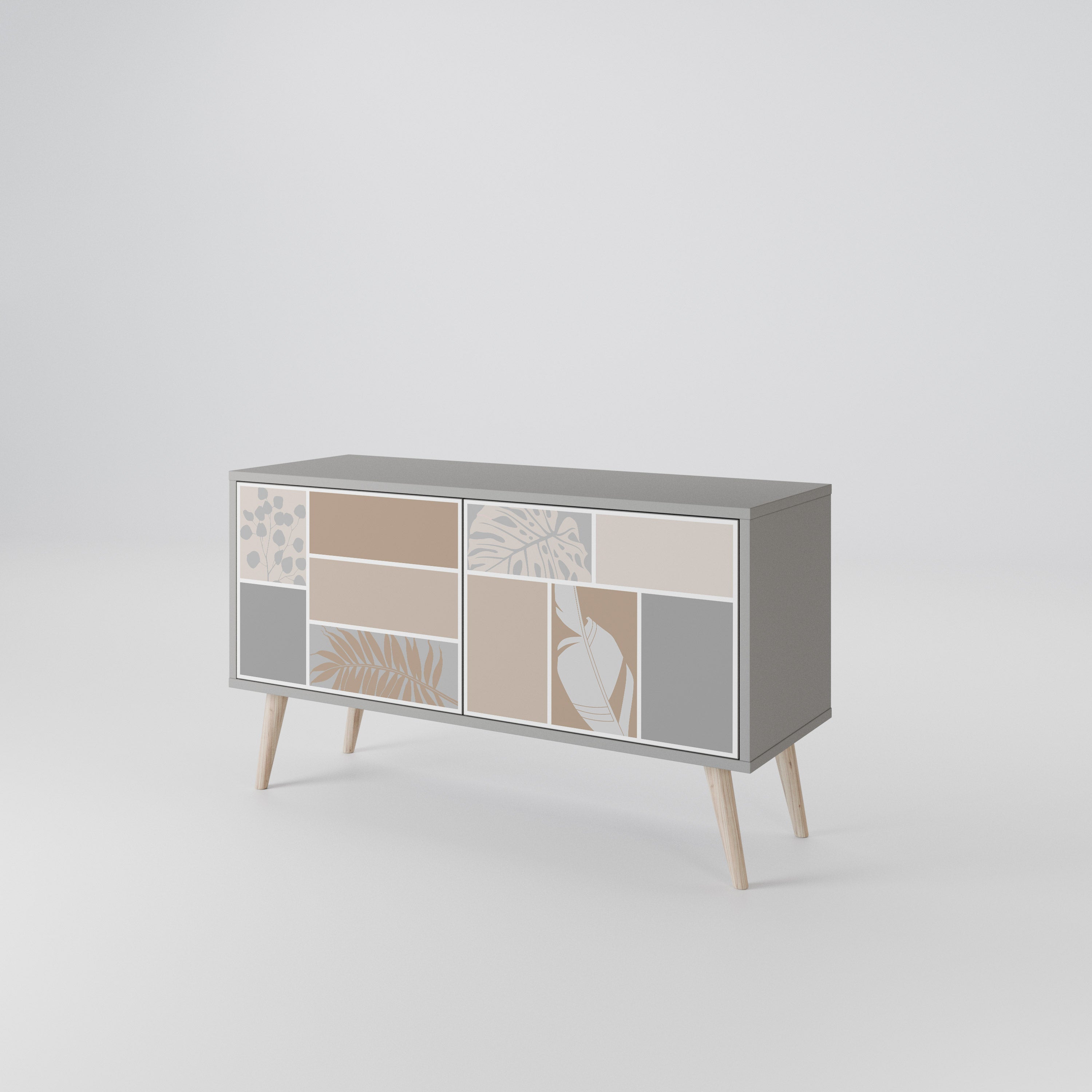 TROPICAL SHAPES Συμπαγές έπιπλο τηλεόρασης 2-θυρών