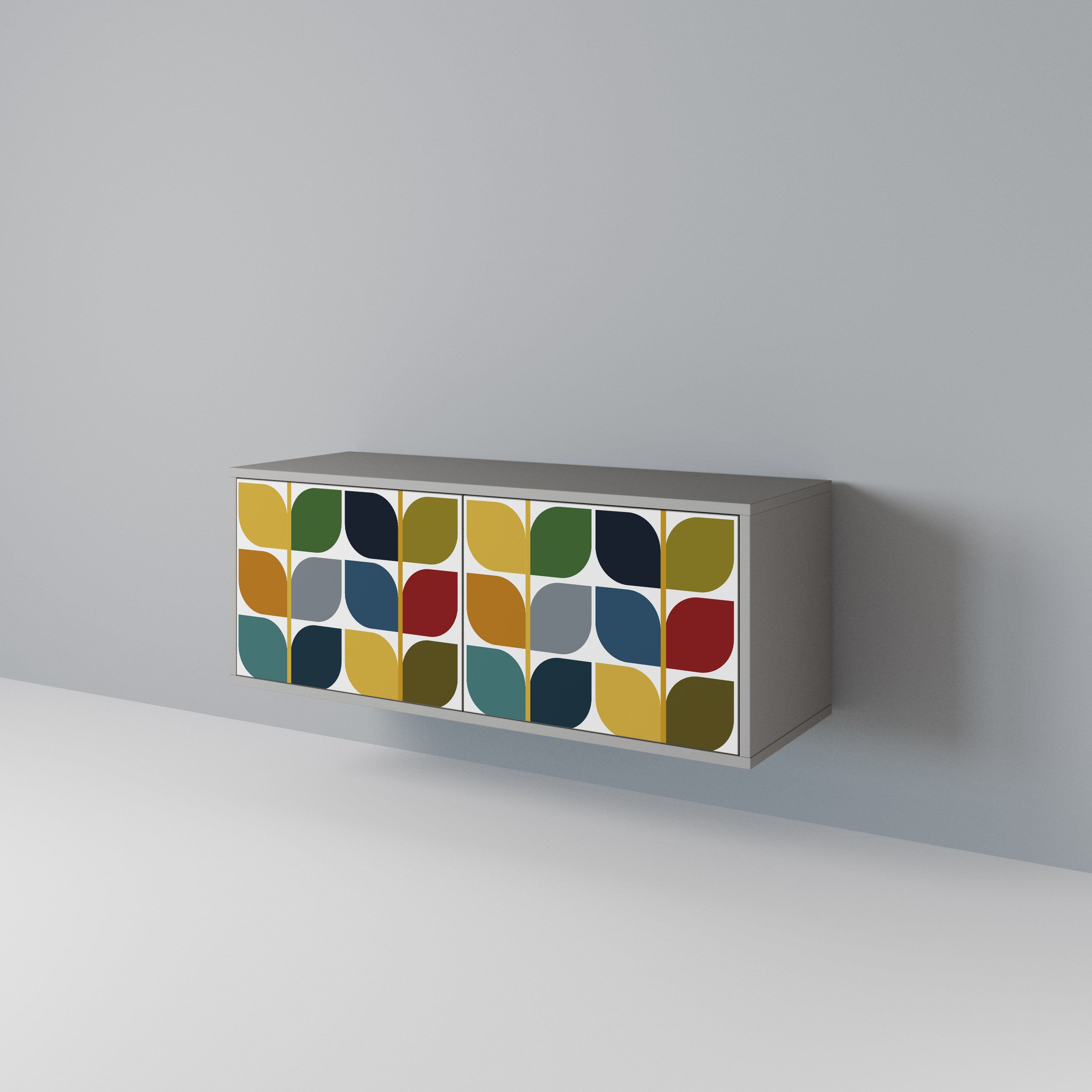 WEIGHTLESS HOURS Συμπαγές έπιπλο τηλεόρασης 2-θυρών