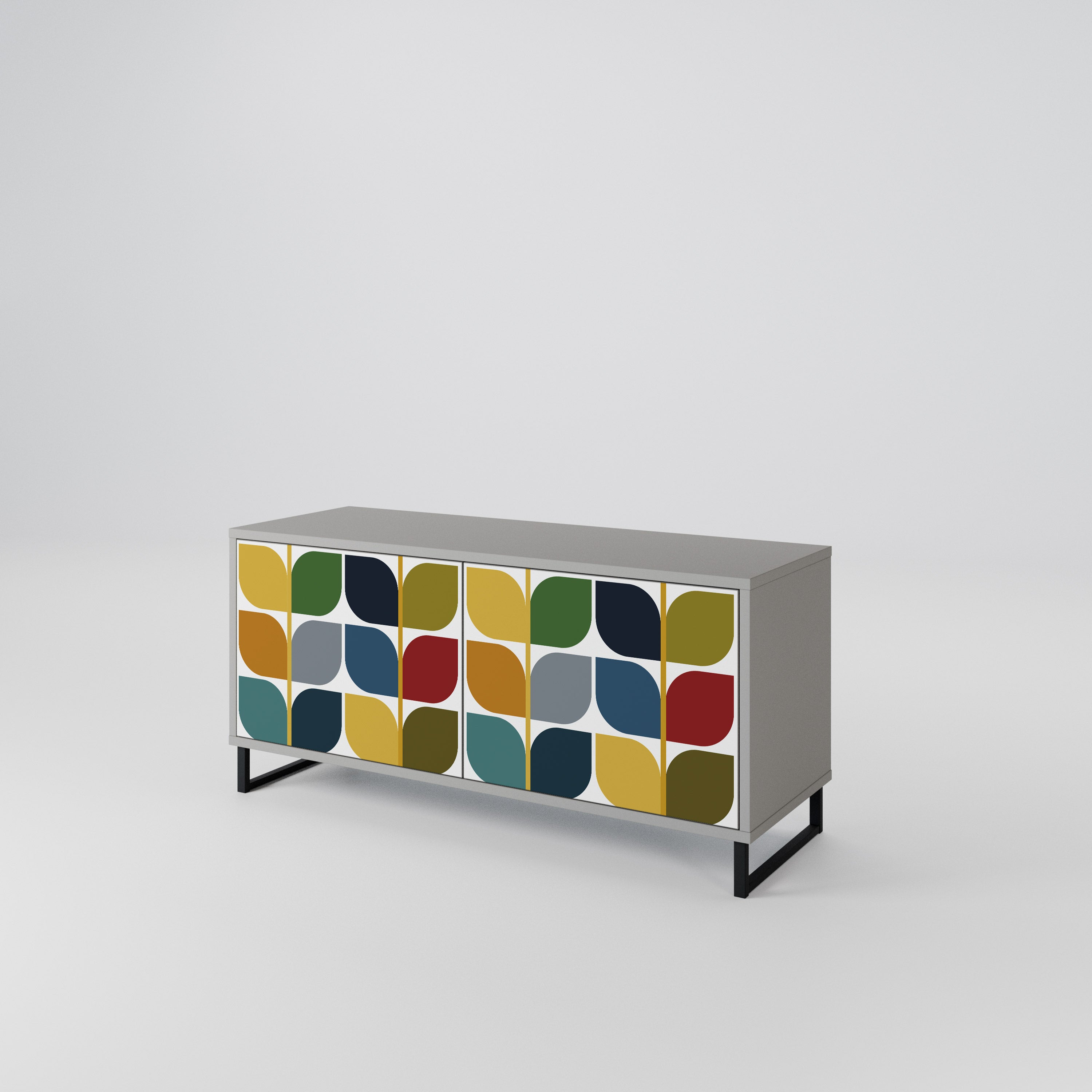 WEIGHTLESS HOURS Συμπαγές έπιπλο τηλεόρασης 2-θυρών