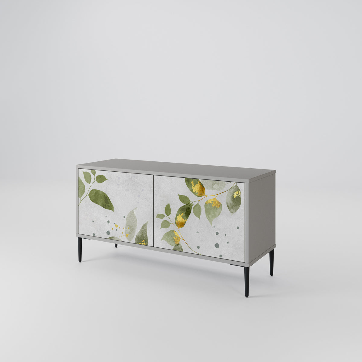 ELEGANT BOTANICS Συμπαγές έπιπλο τηλεόρασης 2-θυρών
