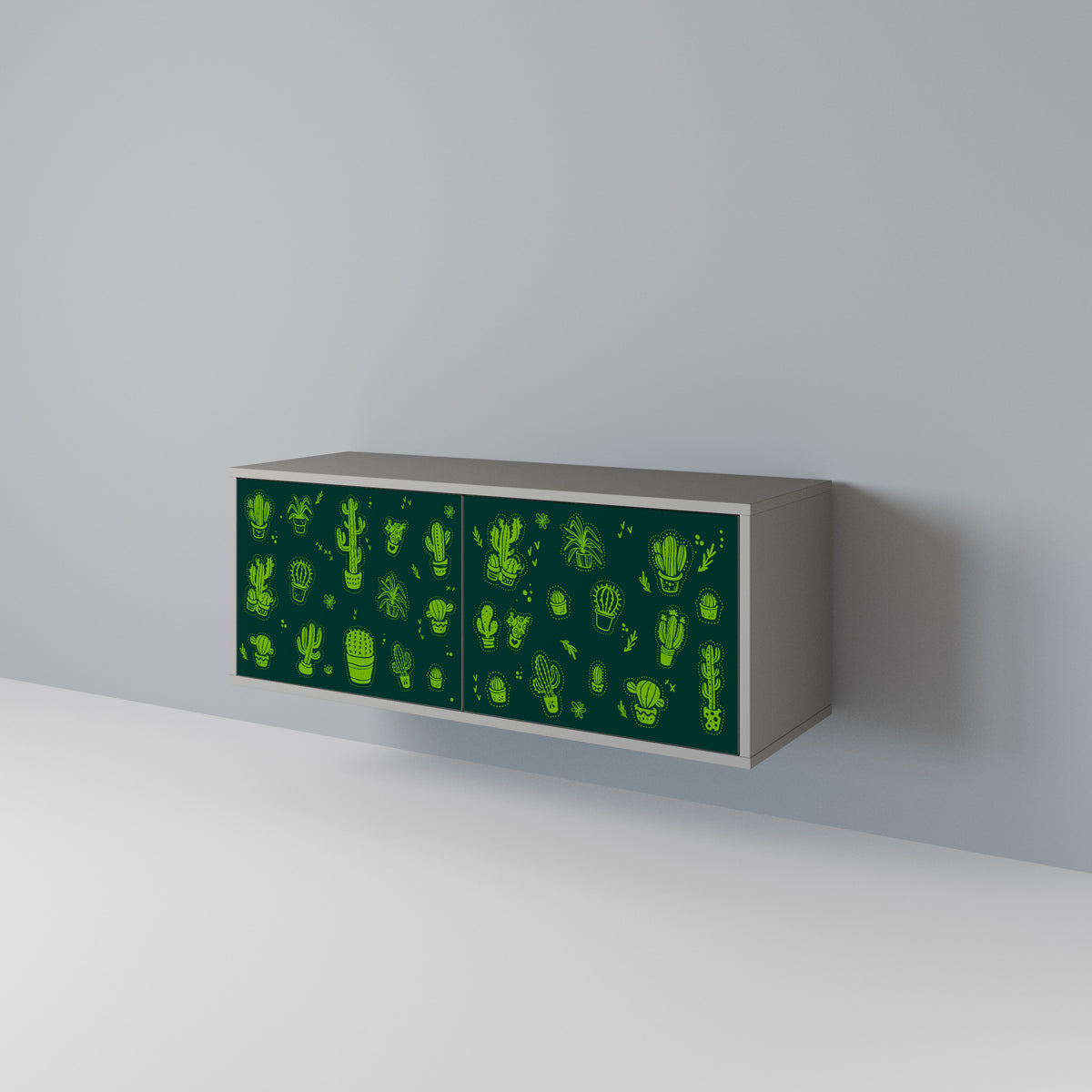 DESERT GREEN Συμπαγές έπιπλο τηλεόρασης 2-θυρών