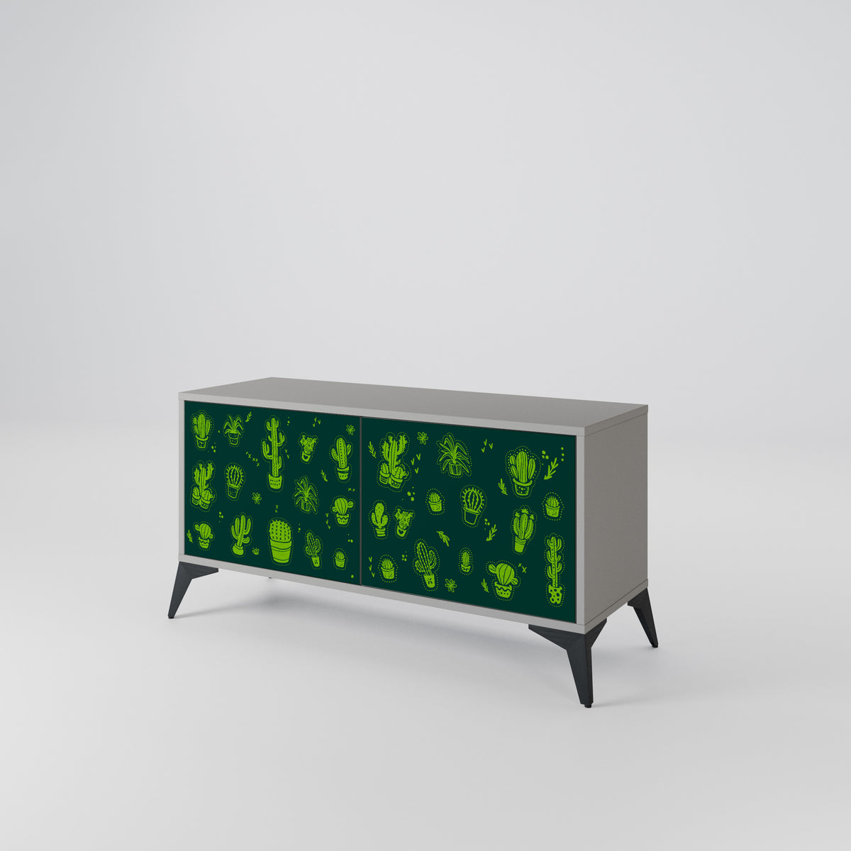 DESERT GREEN Συμπαγές έπιπλο τηλεόρασης 2-θυρών