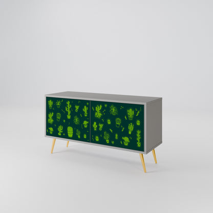 DESERT GREEN Συμπαγές έπιπλο τηλεόρασης 2-θυρών