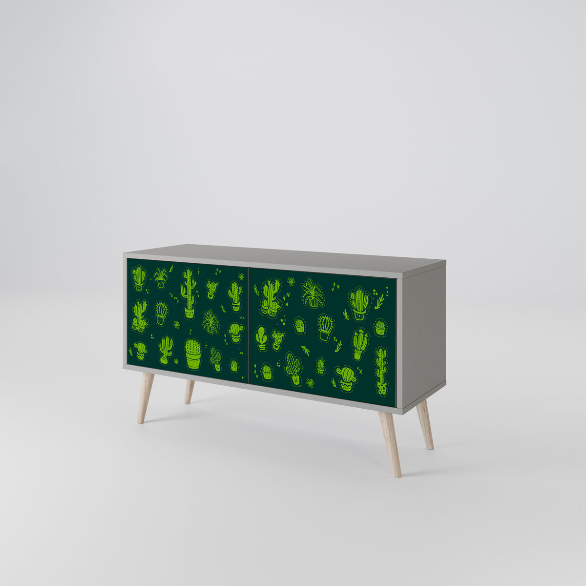 DESERT GREEN Συμπαγές έπιπλο τηλεόρασης 2-θυρών