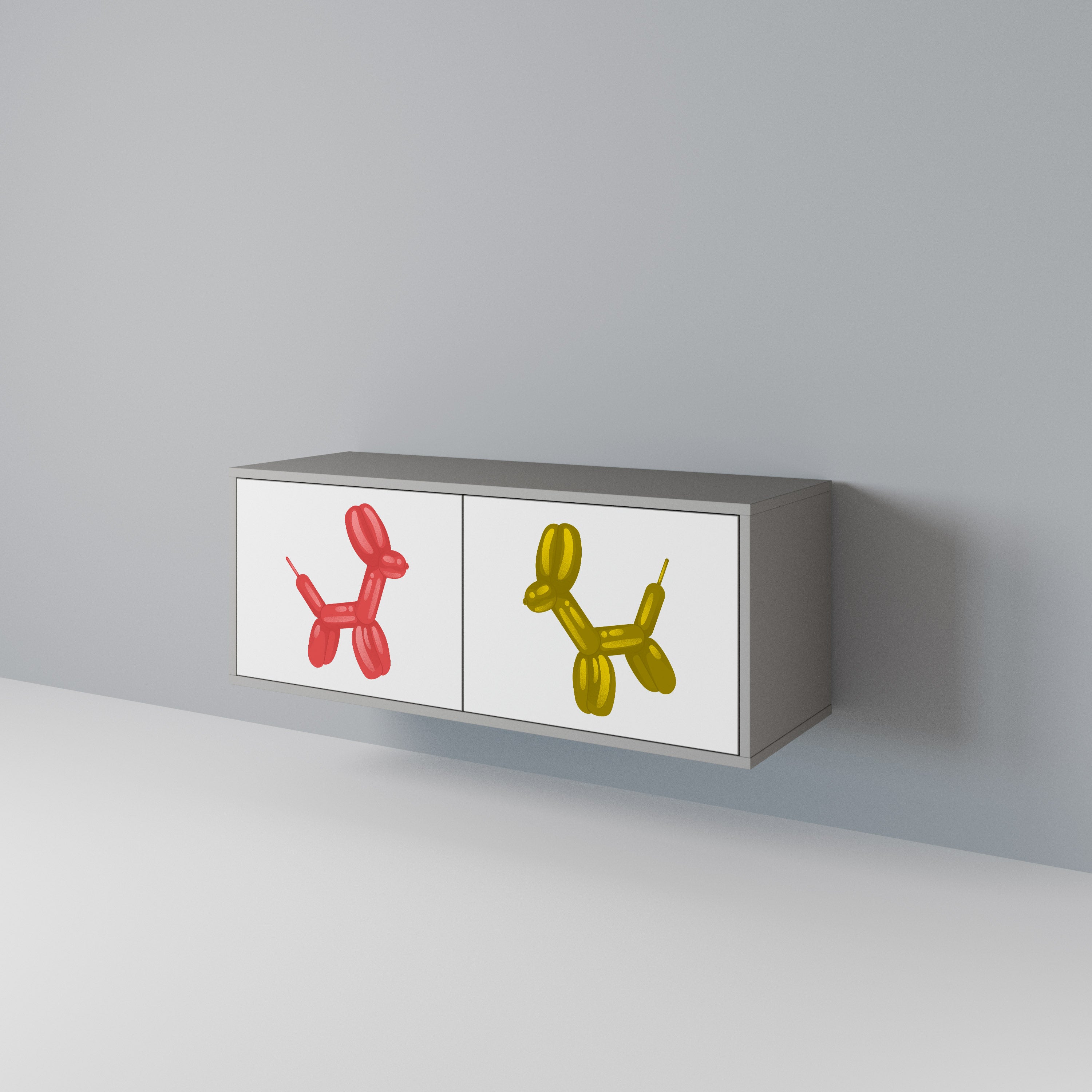 CHILDHOOD MEMORY Συμπαγές έπιπλο τηλεόρασης 2-θυρών