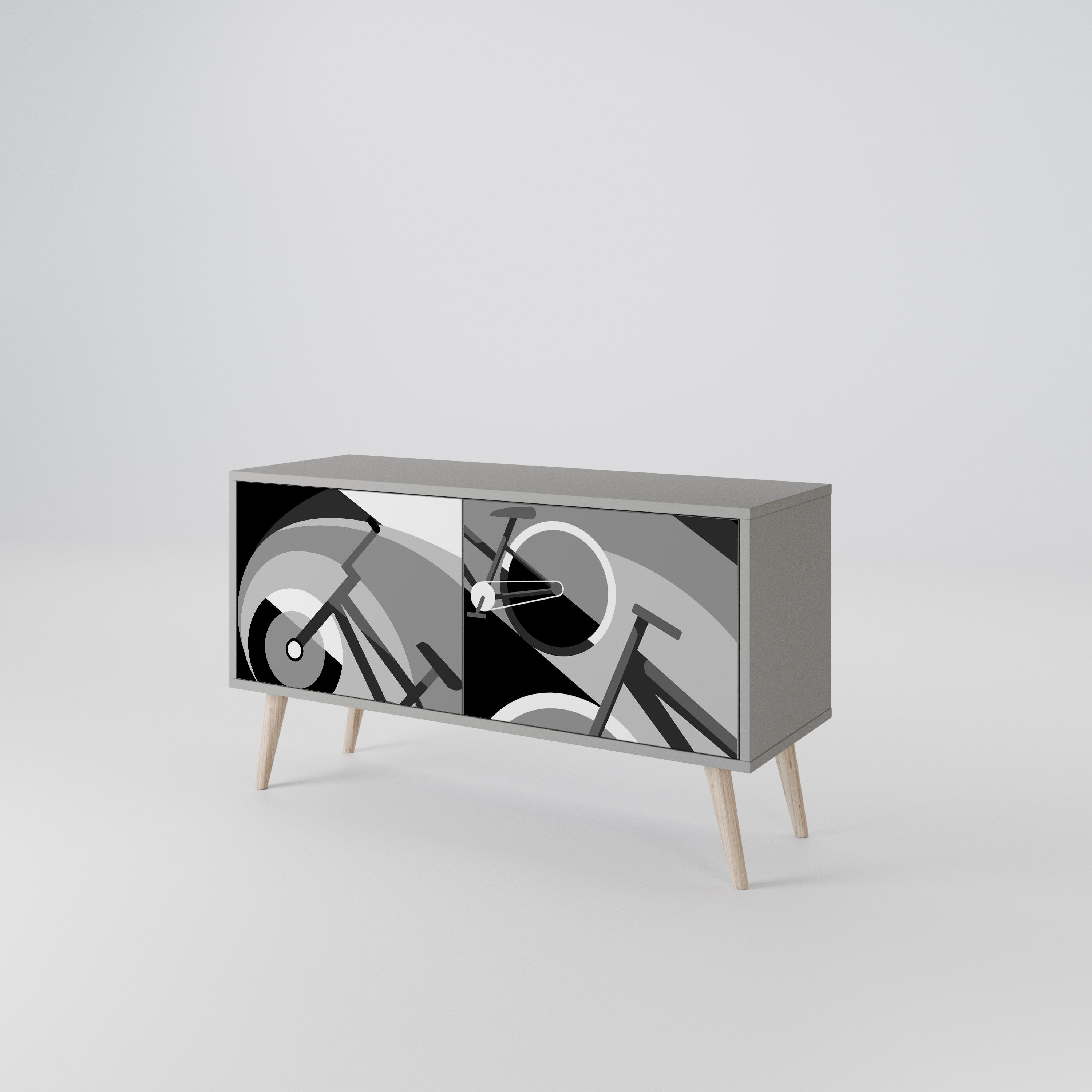 BIKE ENERGY Συμπαγές έπιπλο τηλεόρασης 2-θυρών