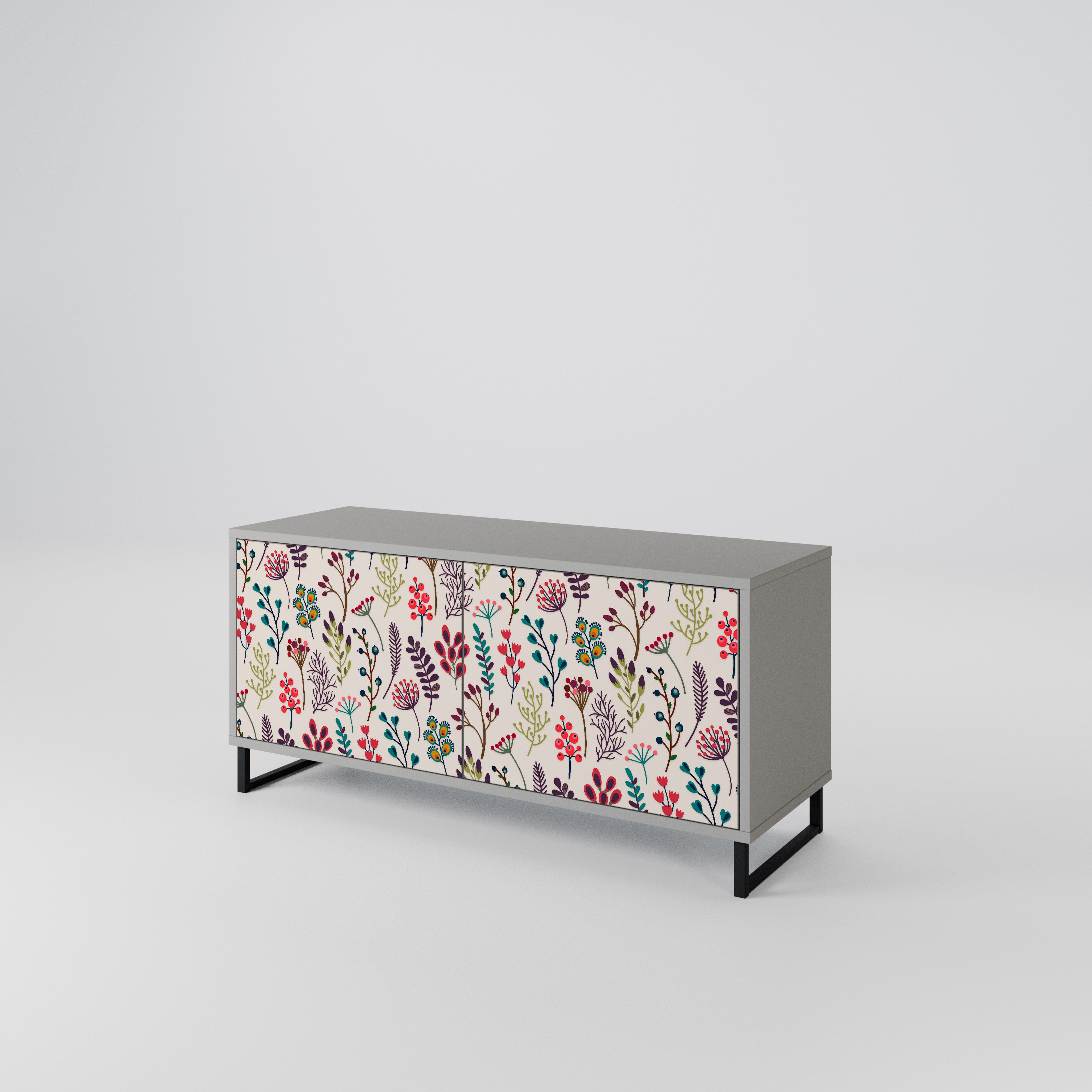 AUTUMN SUNDRIES Συμπαγές έπιπλο τηλεόρασης 2-θυρών