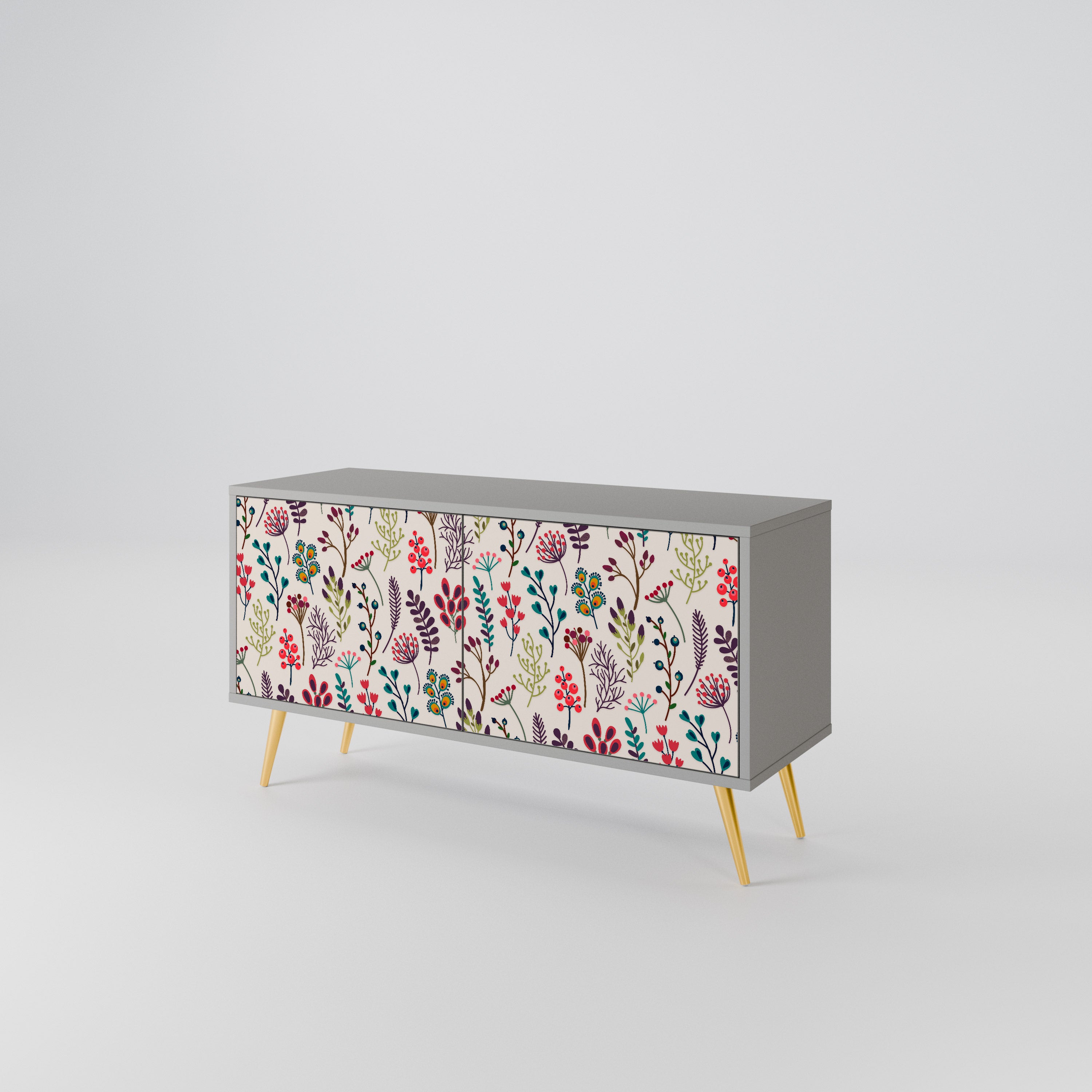 AUTUMN SUNDRIES Συμπαγές έπιπλο τηλεόρασης 2-θυρών