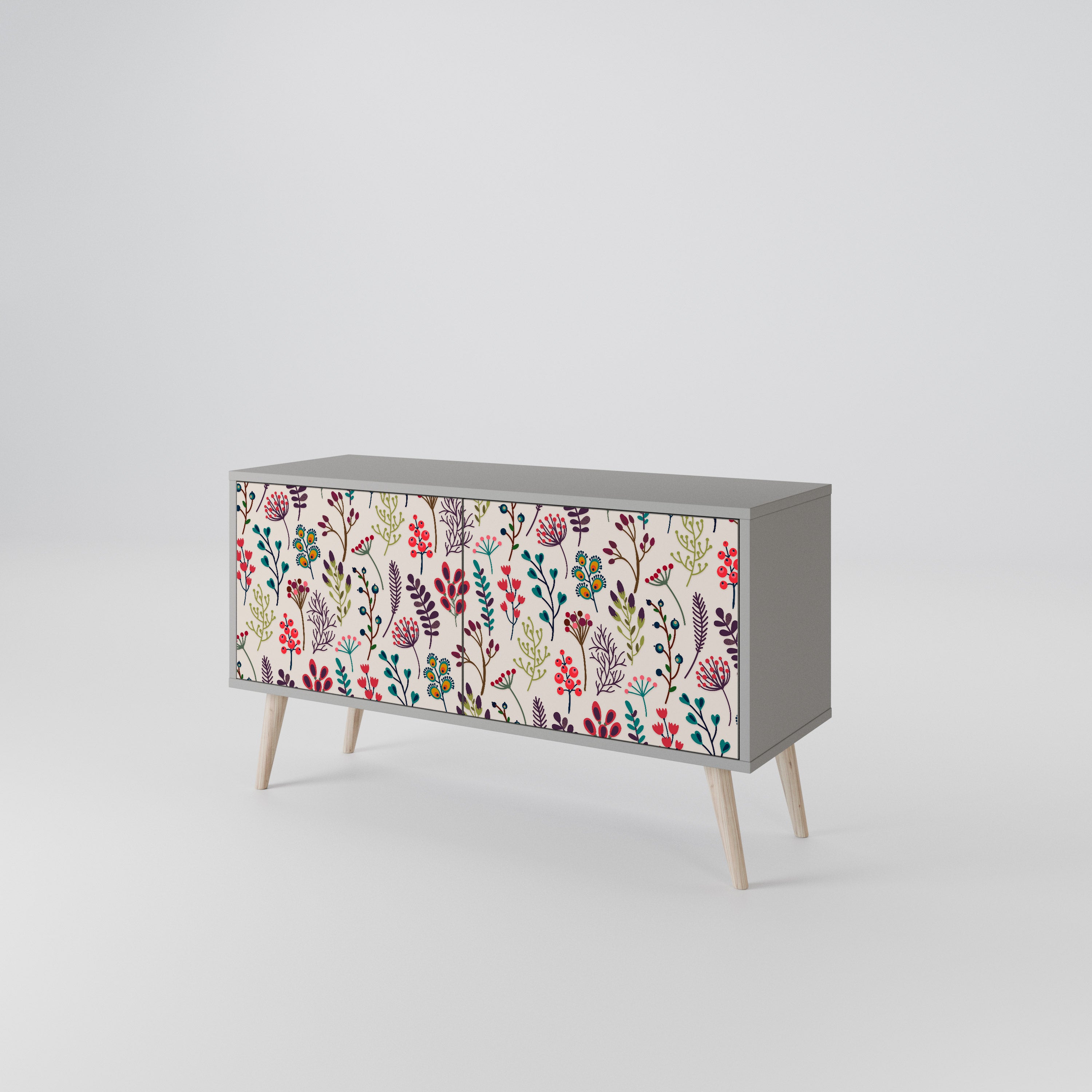 AUTUMN SUNDRIES Συμπαγές έπιπλο τηλεόρασης 2-θυρών