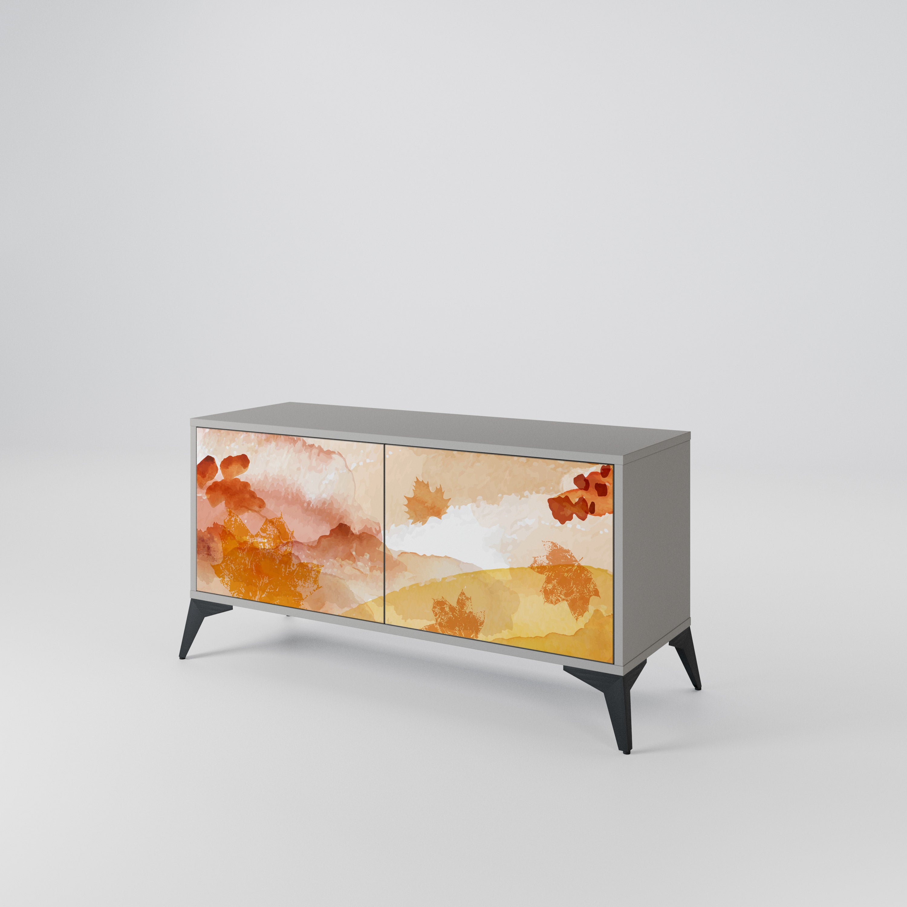 TRACES OF AUTUMN Συμπαγές έπιπλο τηλεόρασης 2-θυρών