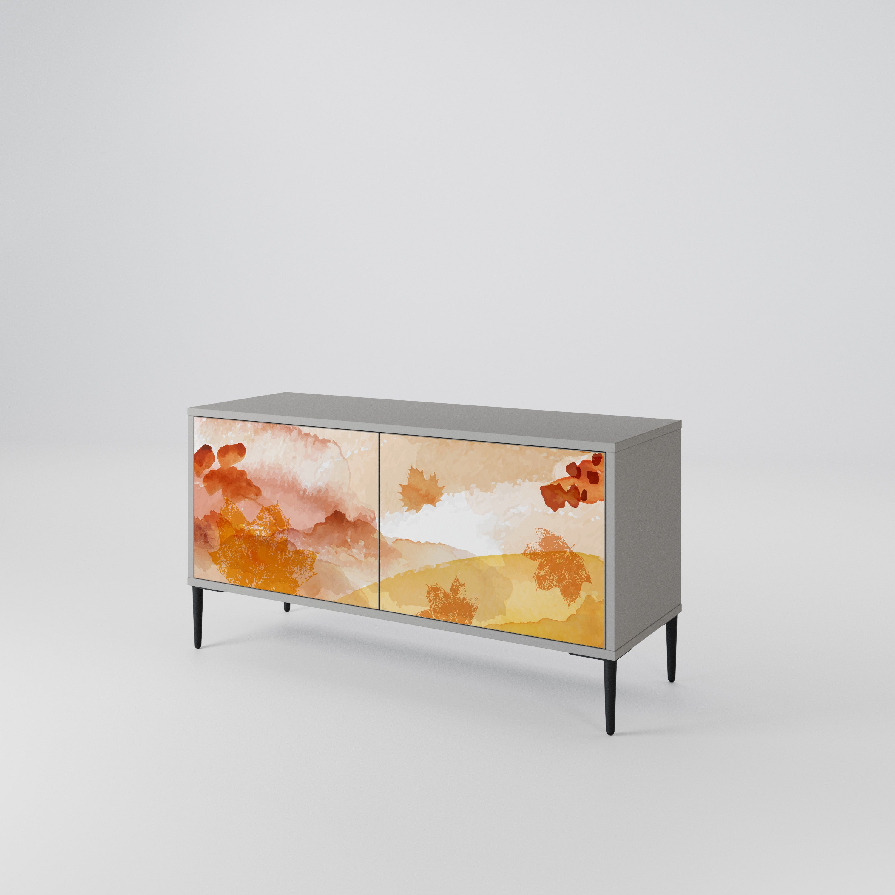 TRACES OF AUTUMN Συμπαγές έπιπλο τηλεόρασης 2-θυρών