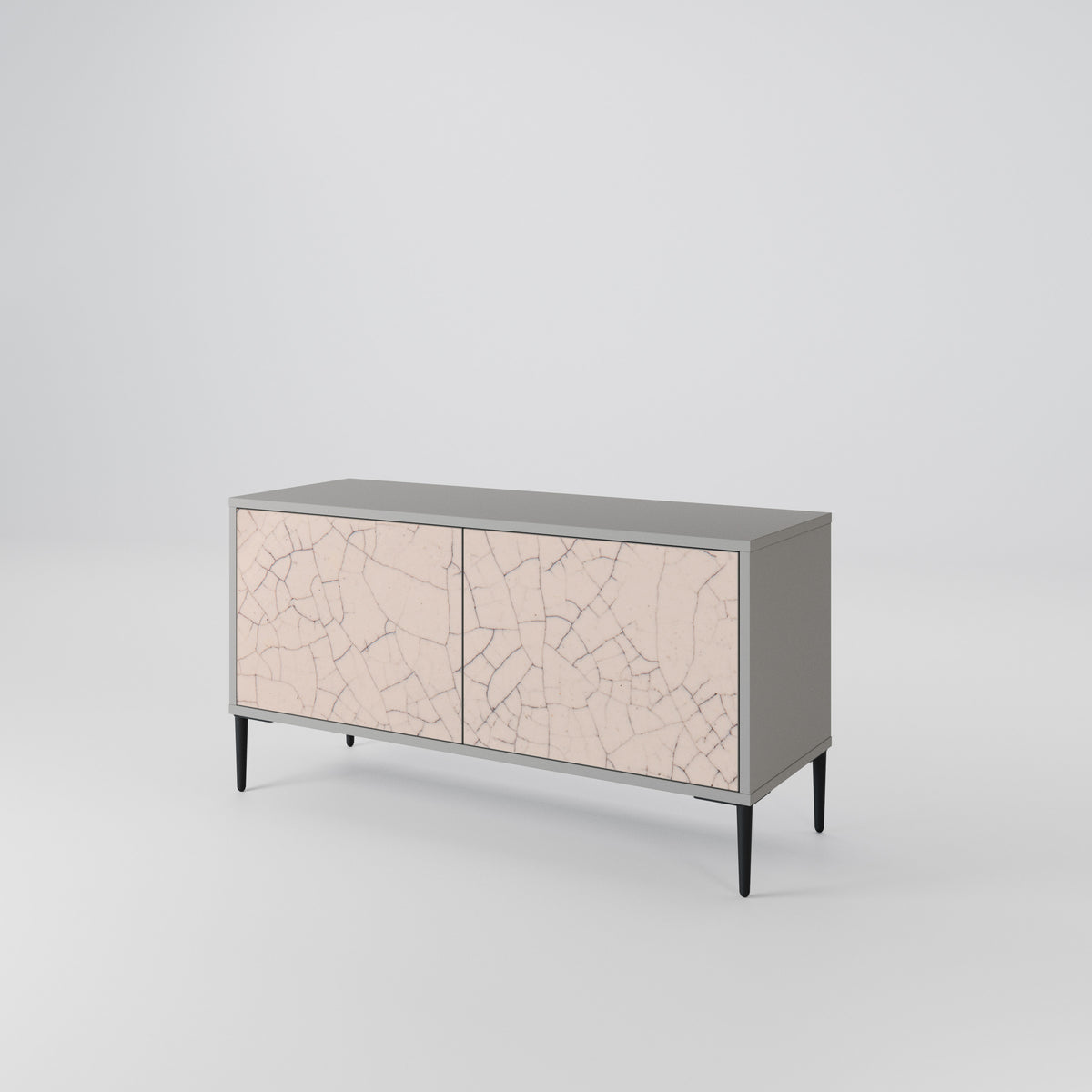 CERAMIC TEXTURE Συμπαγές έπιπλο τηλεόρασης 2-θυρών