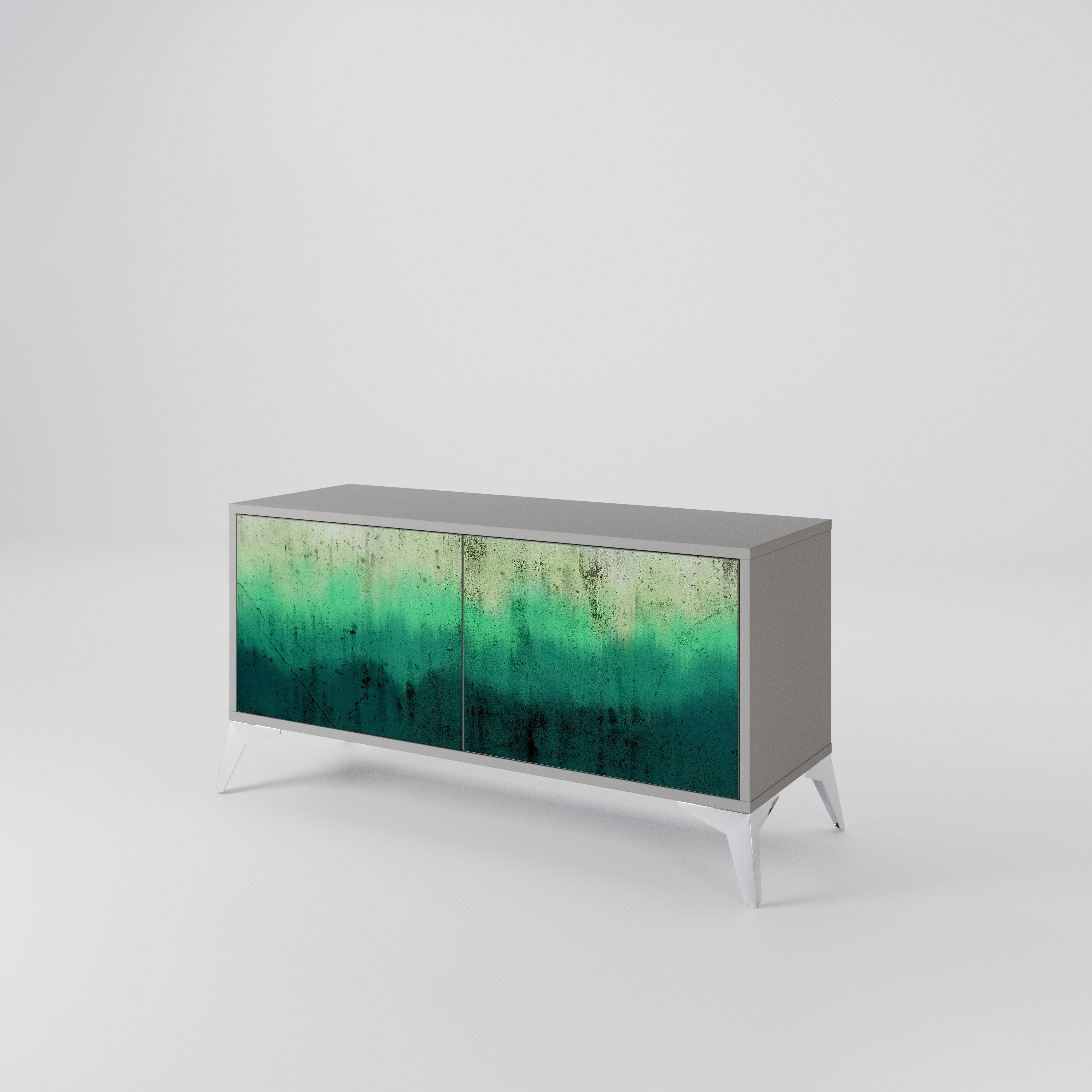 NORTHERN LIGHTS Compact 2-Door TV Cabinet