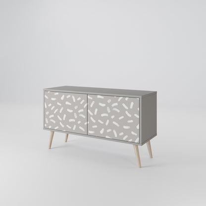 PASSING SECONDS Compact 2-Door TV Cabinet