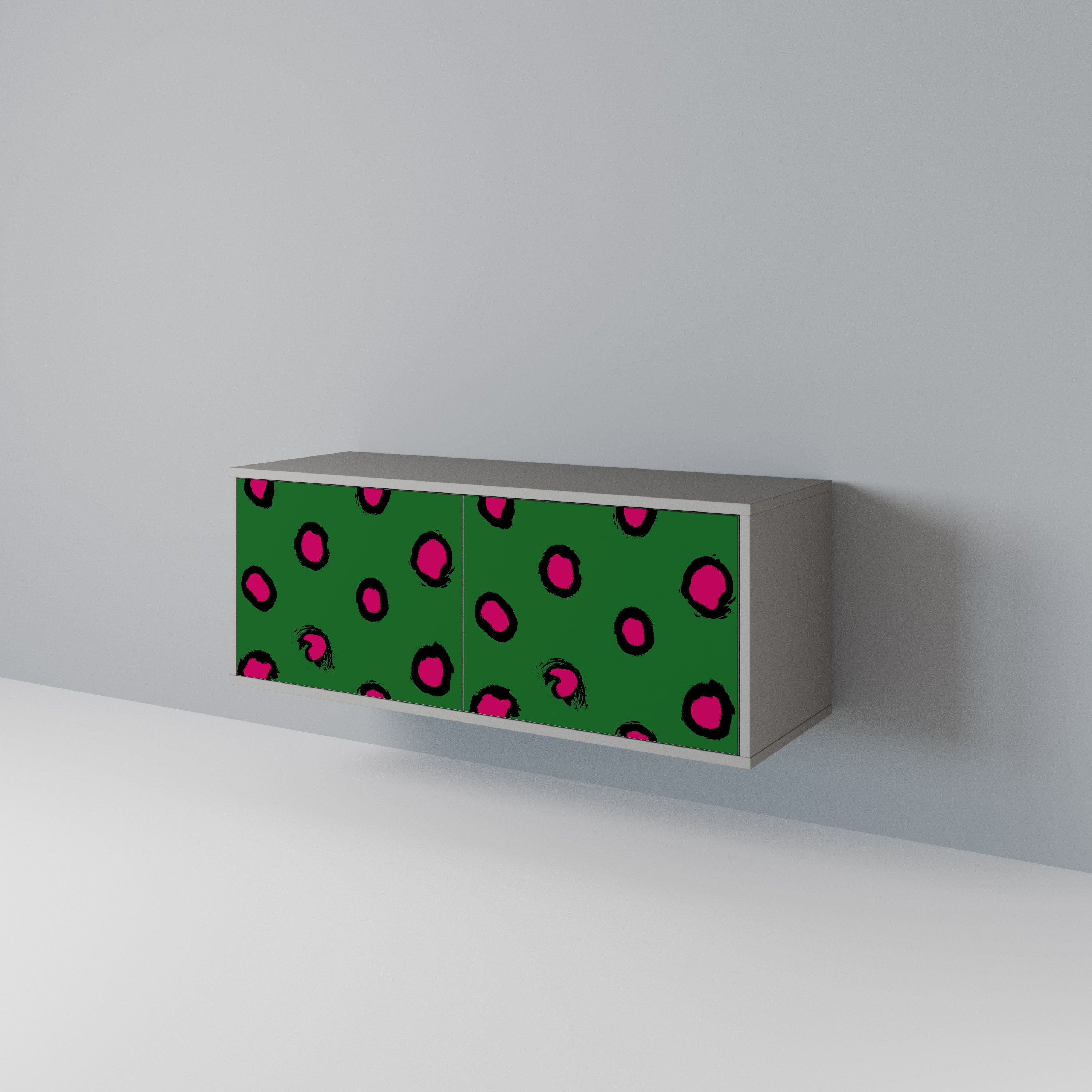 FUNKY SPOTS Compact 2-Door TV Cabinet