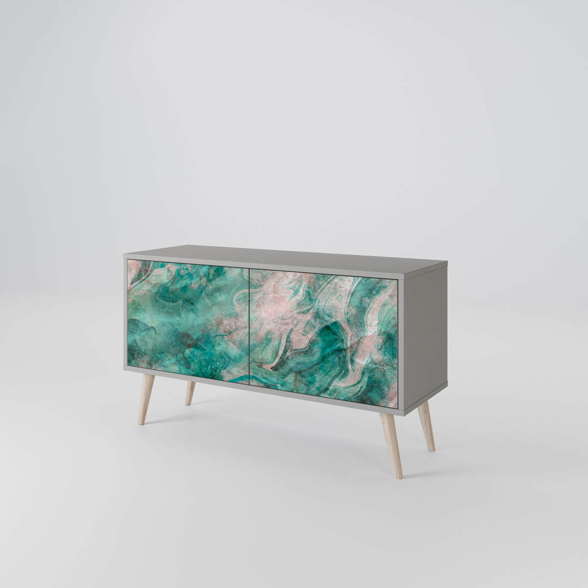 ABSTRACT ALCHEMY Συμπαγές έπιπλο τηλεόρασης 2-θυρών