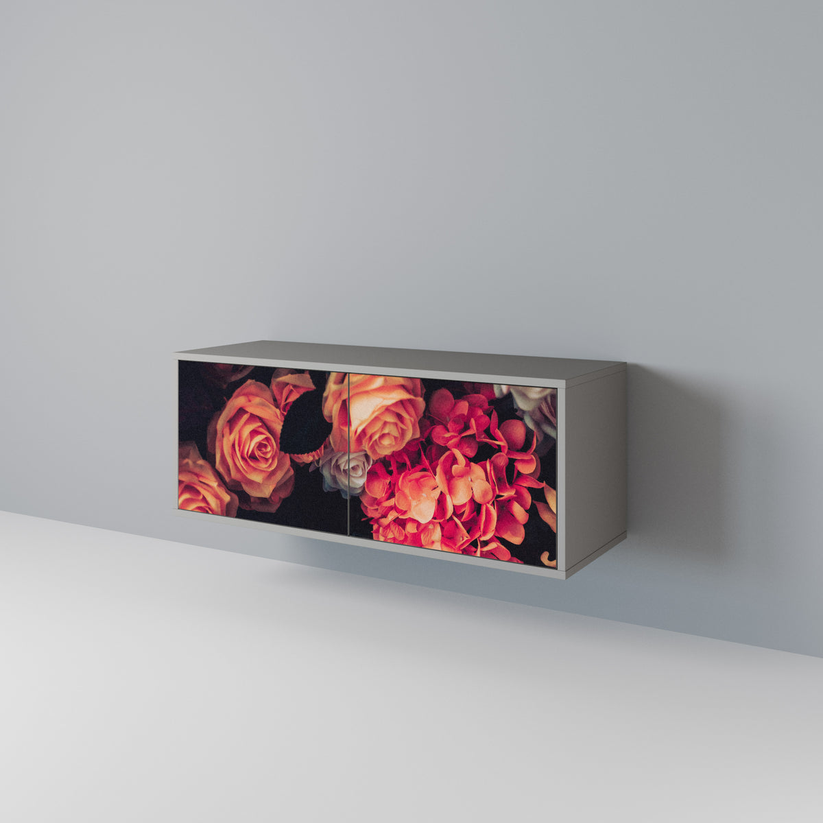 NEVERENDING BLOOM Συμπαγές έπιπλο τηλεόρασης 2-θυρών