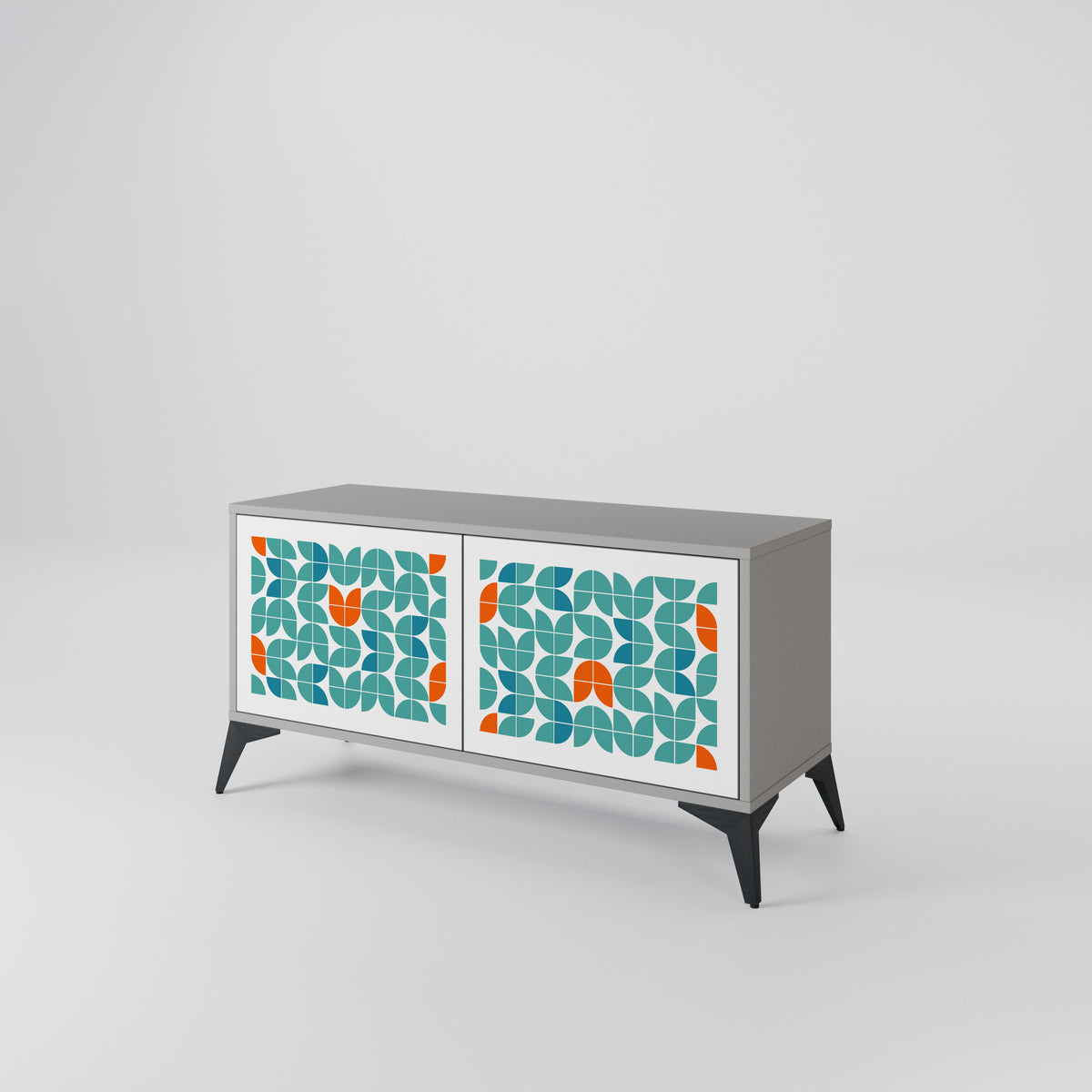 BE THE CHANGE Συμπαγές έπιπλο τηλεόρασης 2-θυρών