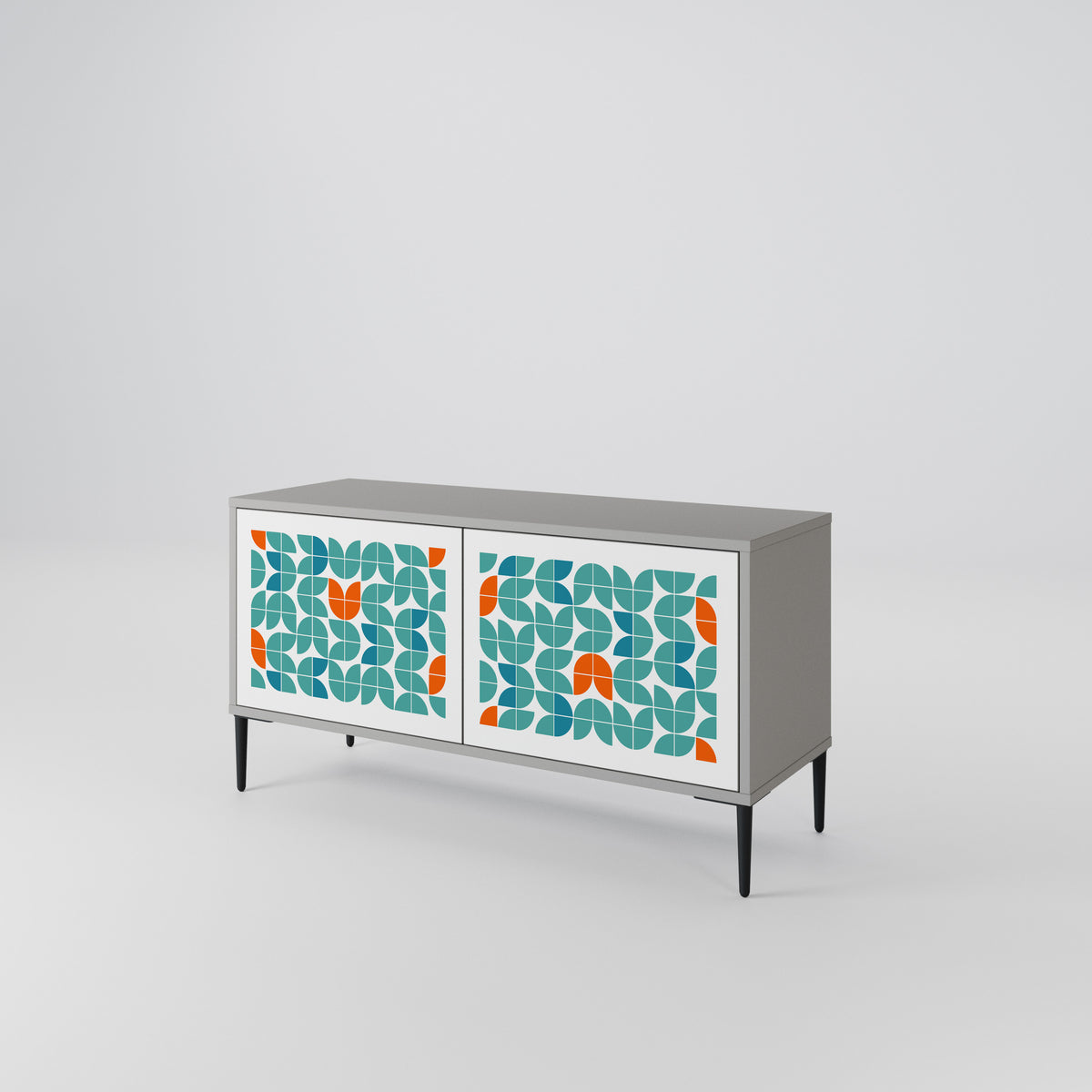 BE THE CHANGE Συμπαγές έπιπλο τηλεόρασης 2-θυρών