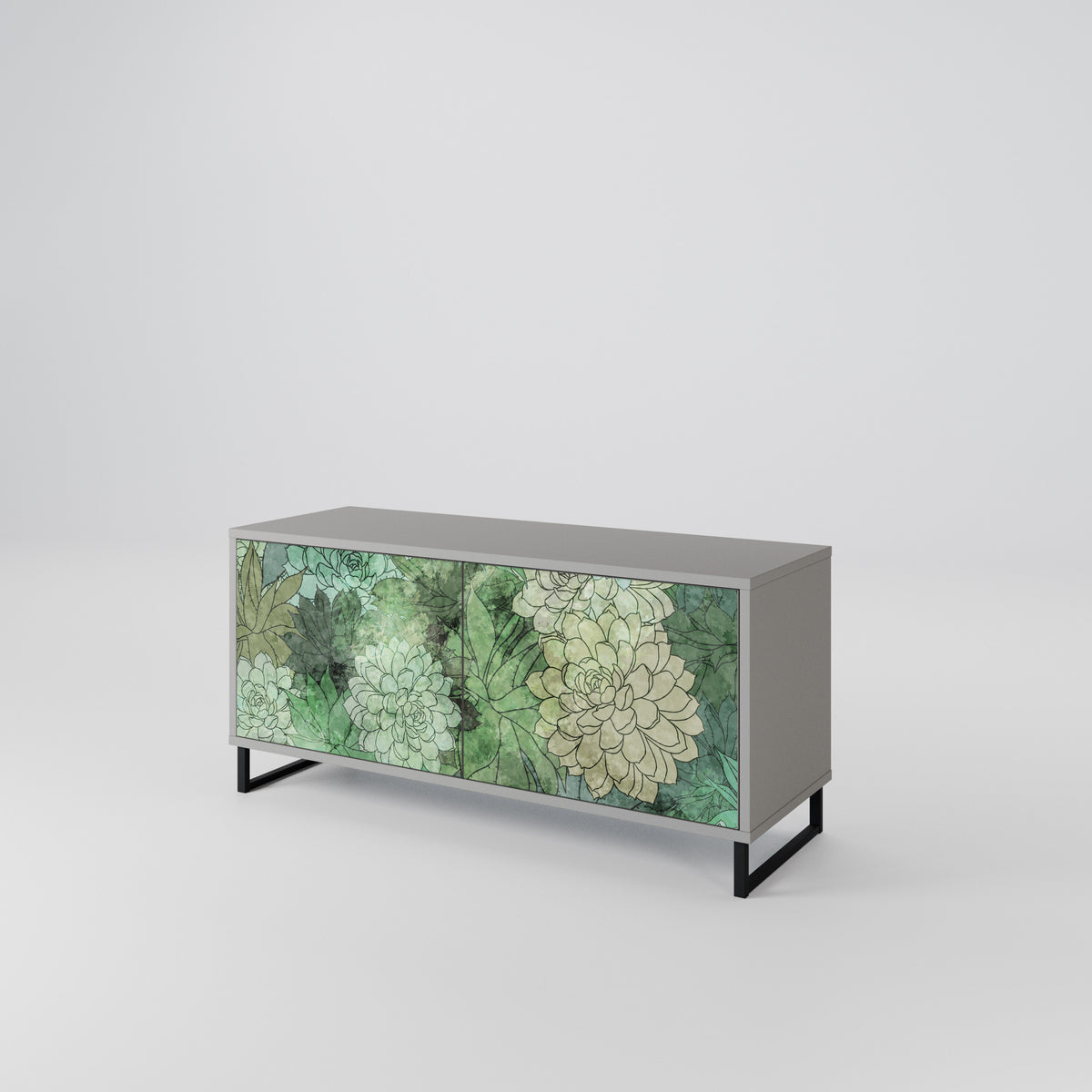 SUCCULENT CLUSTER Συμπαγές έπιπλο τηλεόρασης 2-θυρών