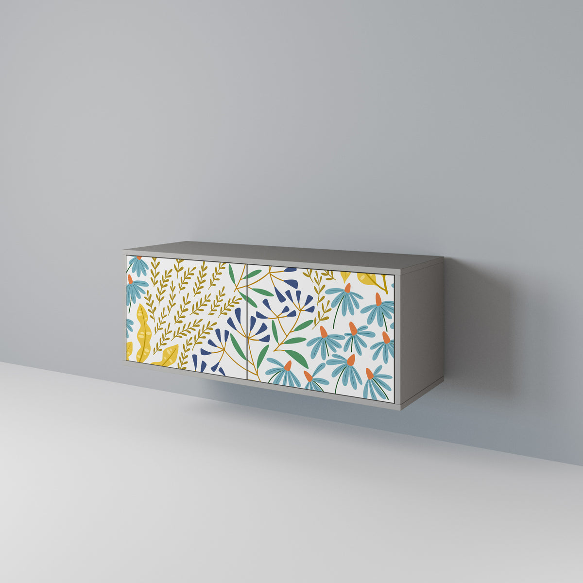 HELLO SPRING Συμπαγές έπιπλο τηλεόρασης 2-θυρών