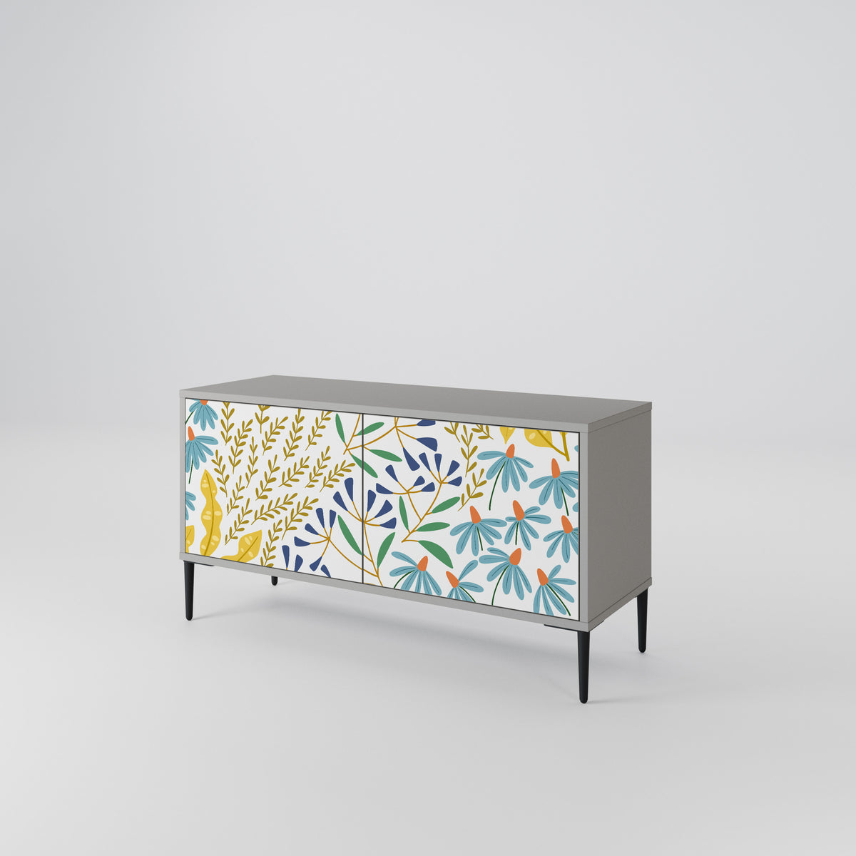 HELLO SPRING Συμπαγές έπιπλο τηλεόρασης 2-θυρών