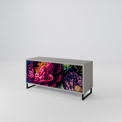 BLOOMING ELEGANCE Συμπαγές έπιπλο τηλεόρασης 2-θυρών